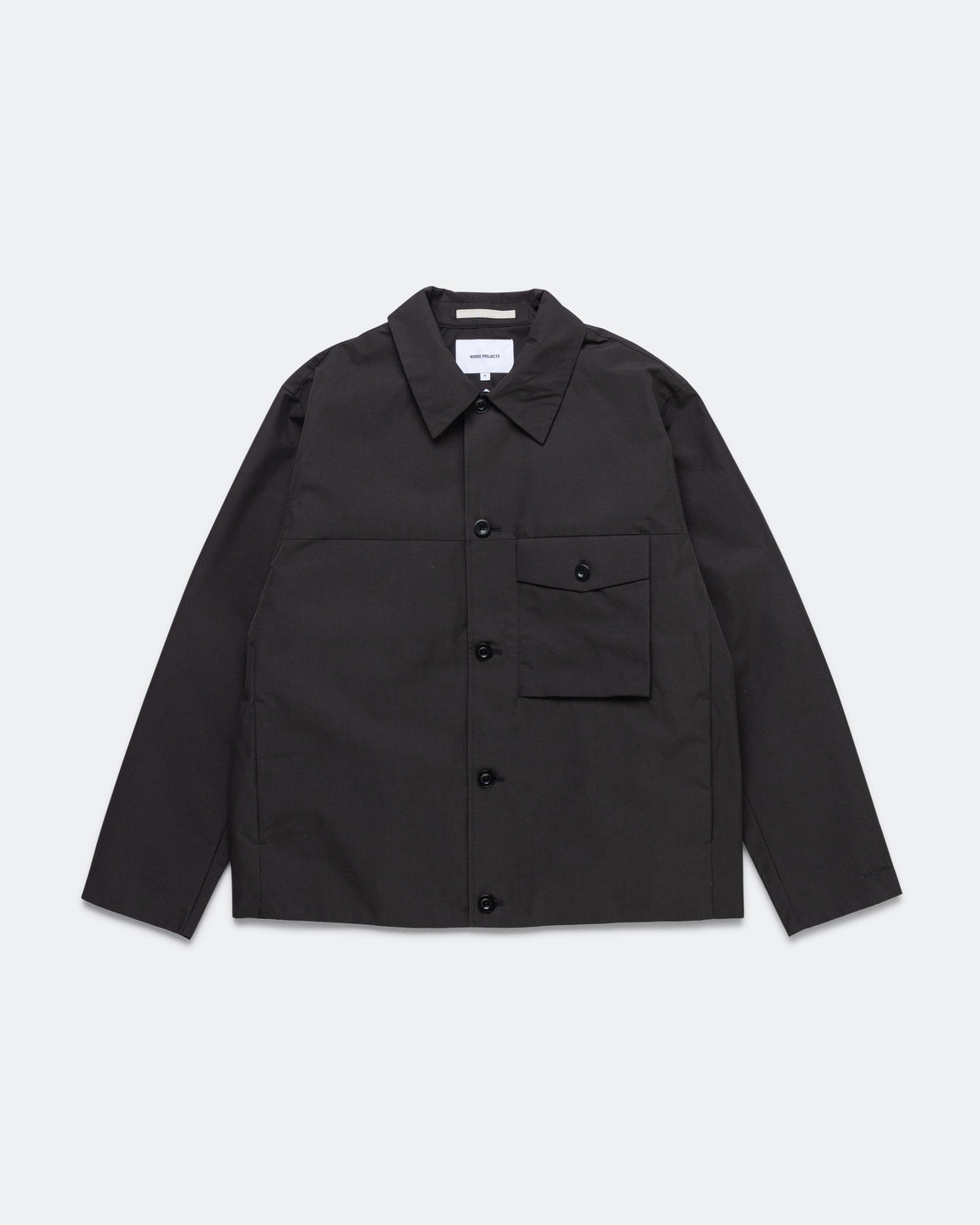 Norse Projects - Arresskov GORE-TEX Windstopper Overshirt - Black - UP THERE