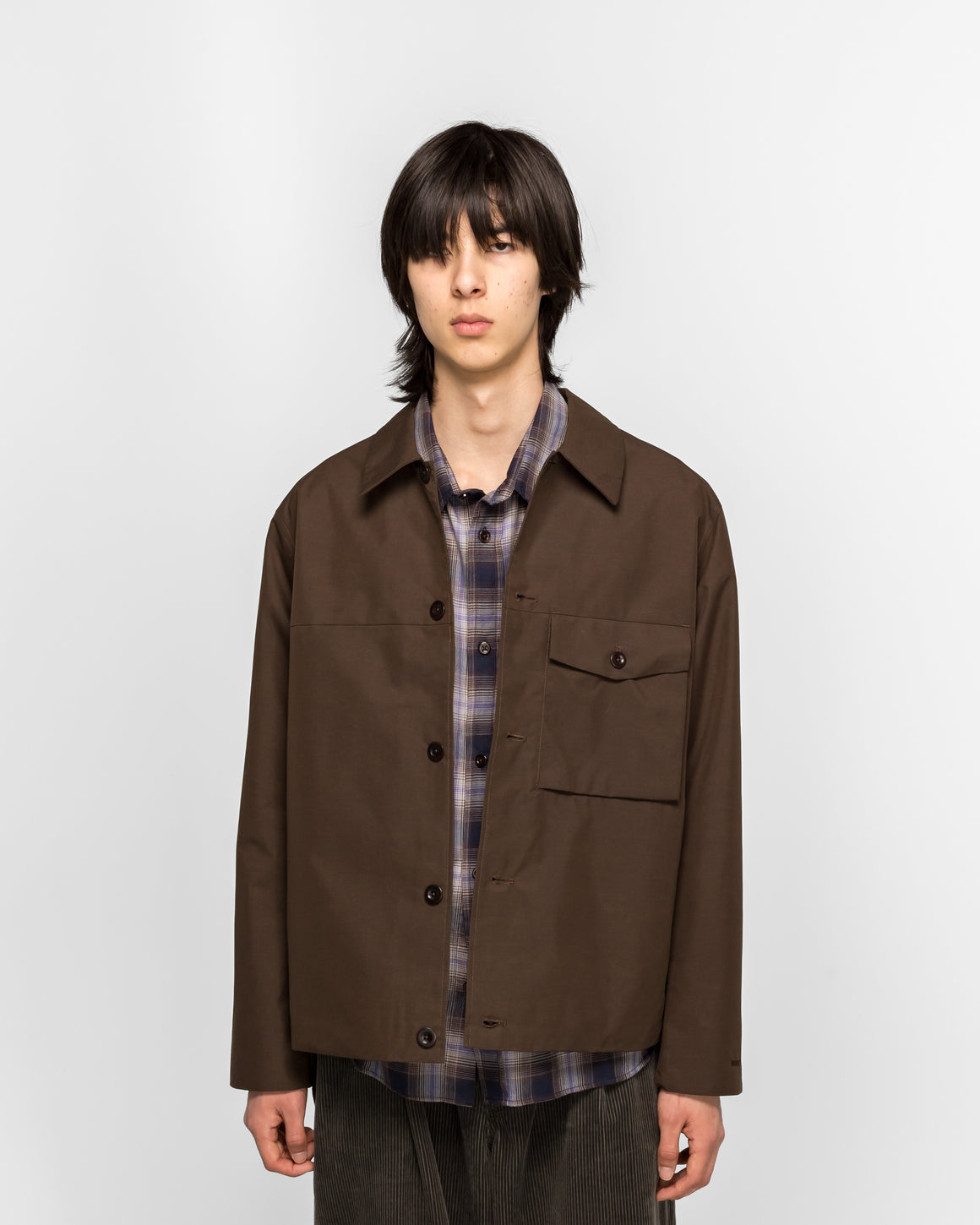 Norse Projects - Arresskov GORE-TEX Windstopper Overshirt - Delicioso Brown - UP THERE