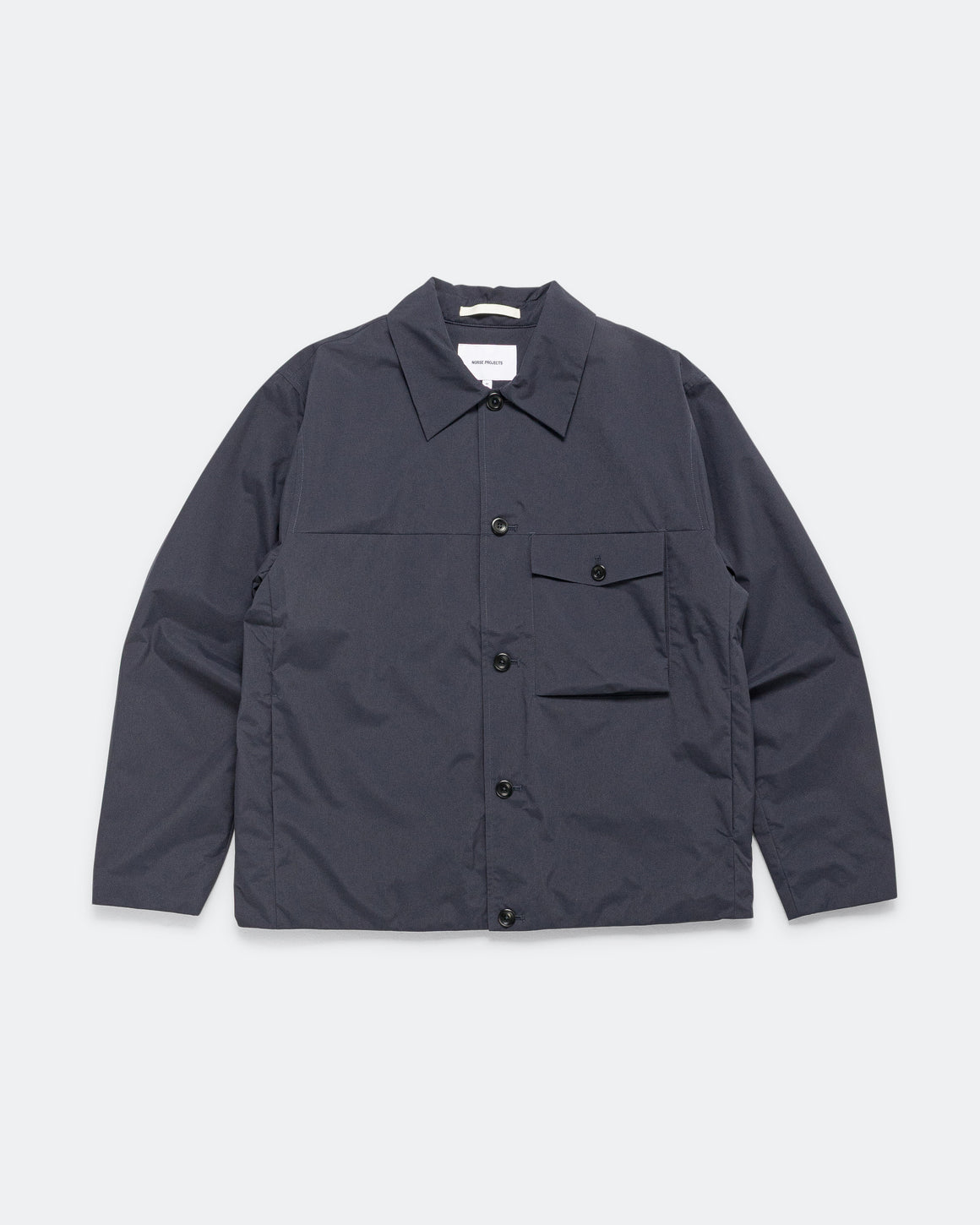 Norse Projects - Arresskov Windstopper Overshirt - Dark Navy - UP THERE