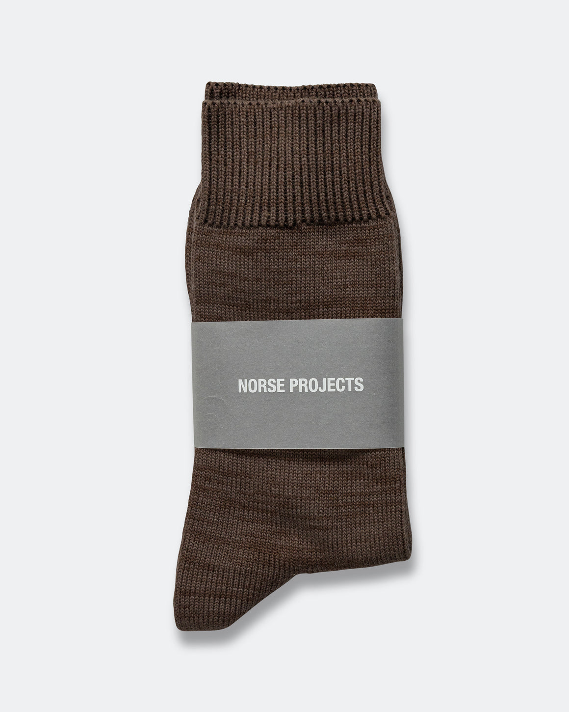 Norse Projects - Bjarki Heavy Cotton Twist Sock - Mahogany - UP THERE