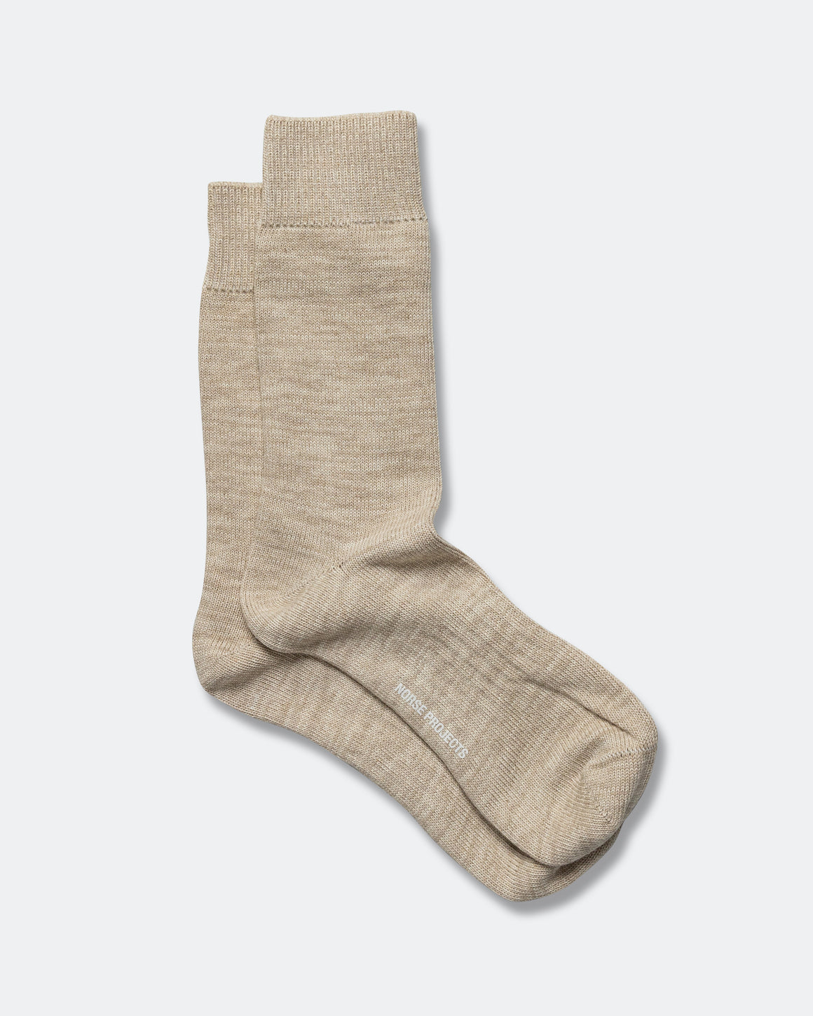 Norse Projects - Bjarki Heavy Cotton Twist Sock - Oatmeal - UP THERE