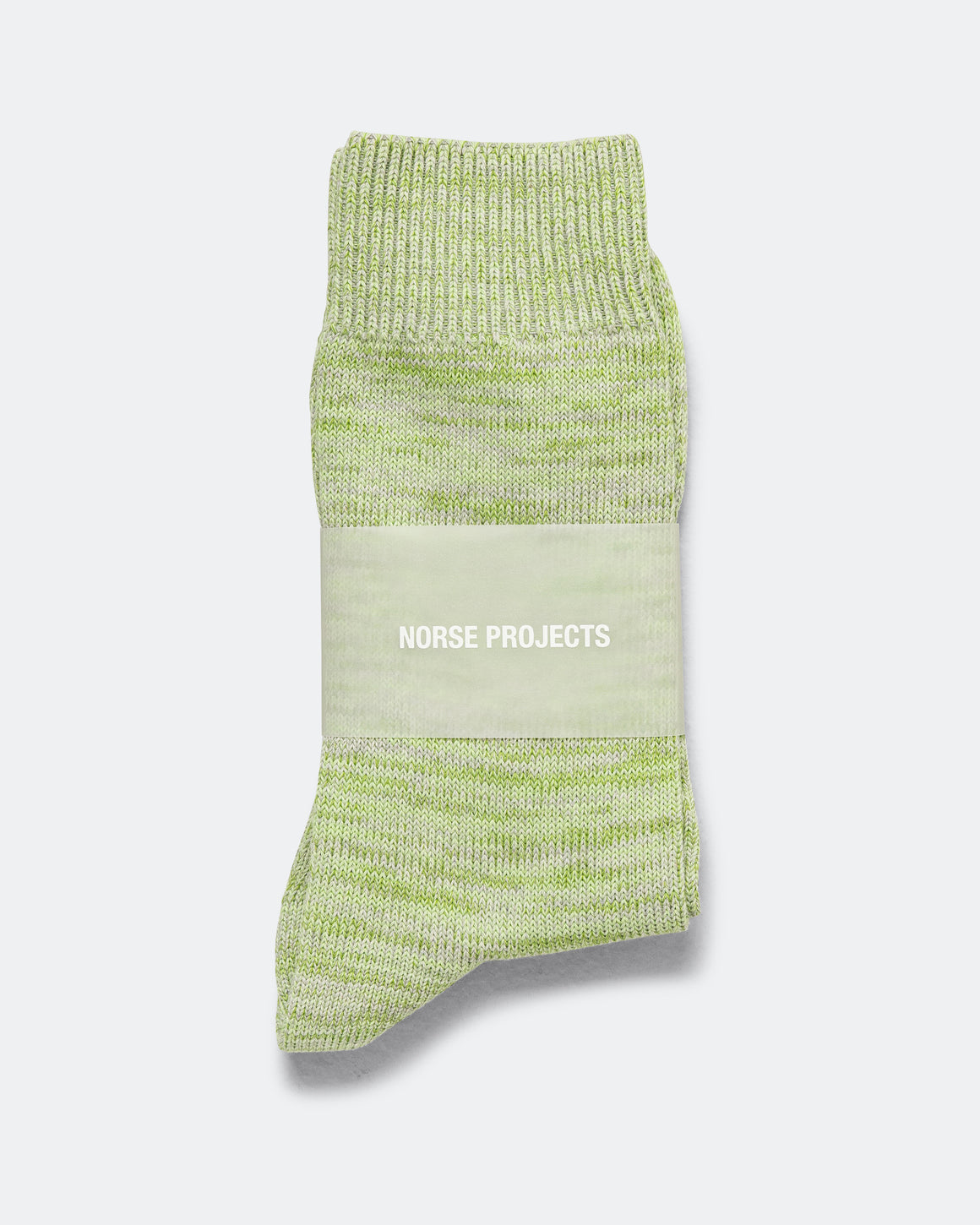Norse Projects - Bykle Heavy Cotton Twist Sock - Basil - UP THERE