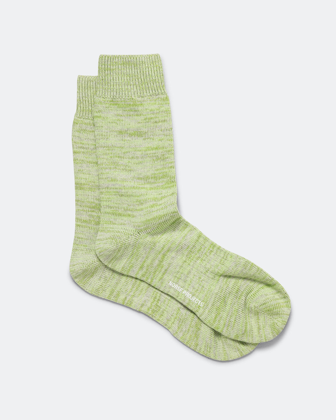 Norse Projects - Bykle Heavy Cotton Twist Sock - Basil - UP THERE