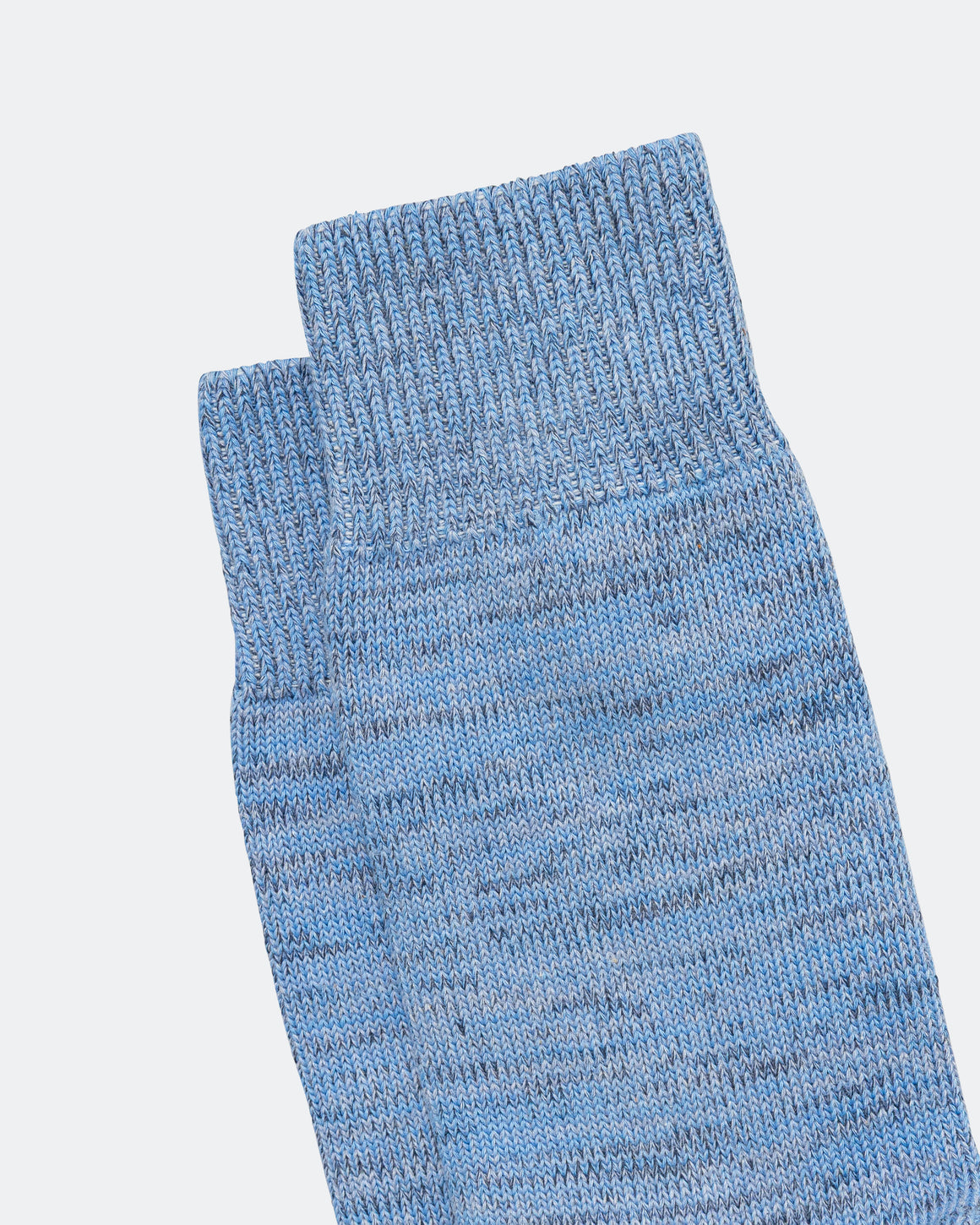 Norse Projects - Bykle Heavy Cotton Twist Sock - Bel Air Blue - UP THERE