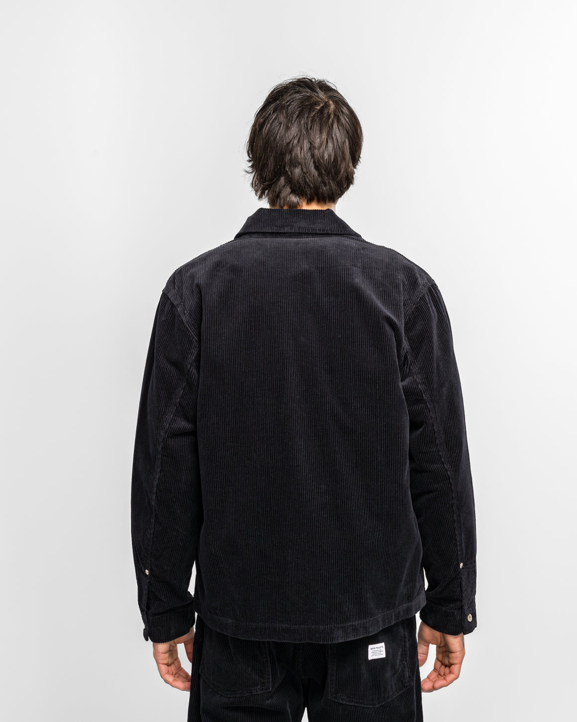 Norse Projects - Folke Wide Corduroy Chore Jacket - Dark Navy - UP THERE