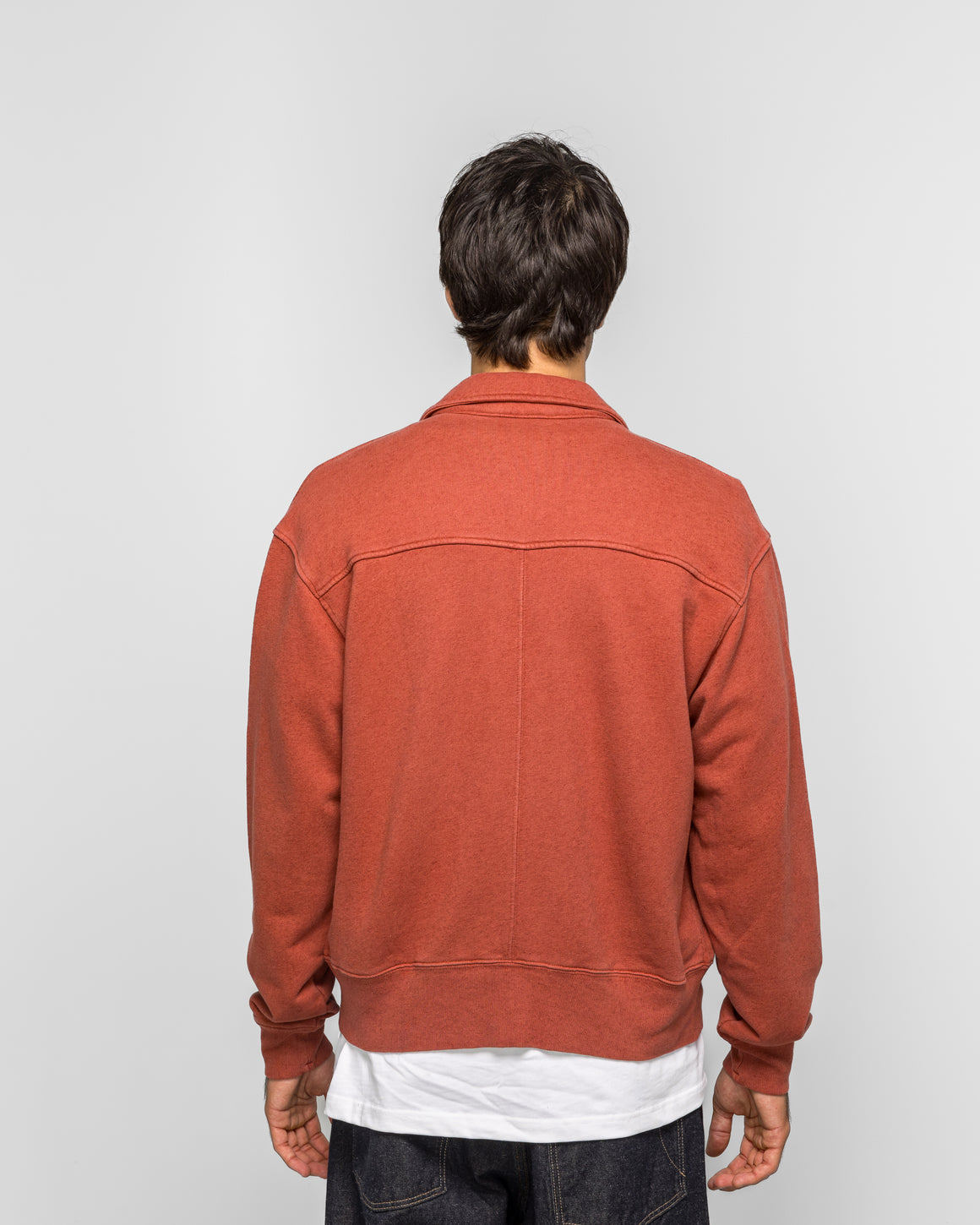 Norse Projects - Fynshav Cotton Linen Loopback Jacket - Cowhide - UP THERE