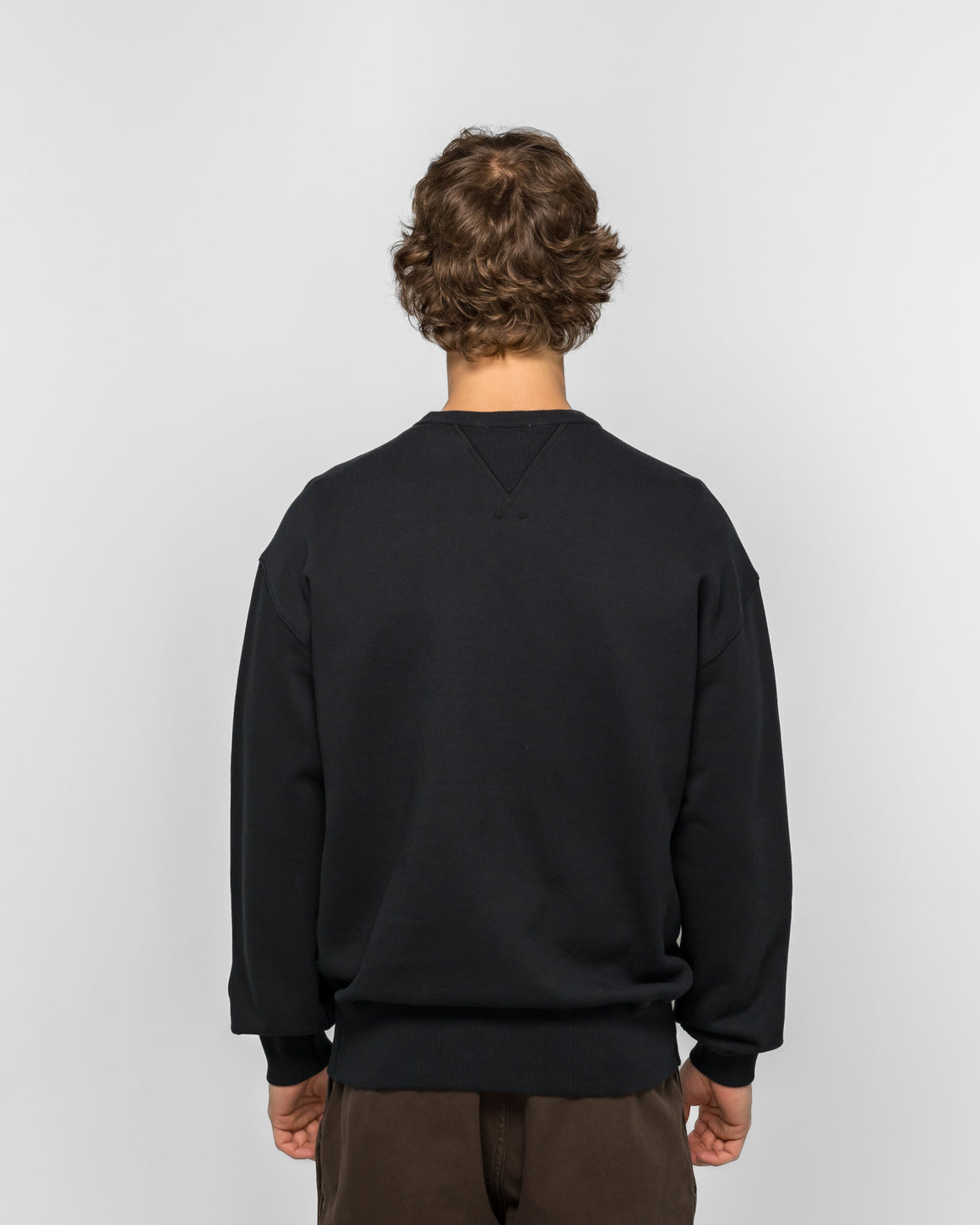 Norse Projects - Gilja Brushed Diagonal Cotton Fleece Sweatshirt - Black - UP THERE