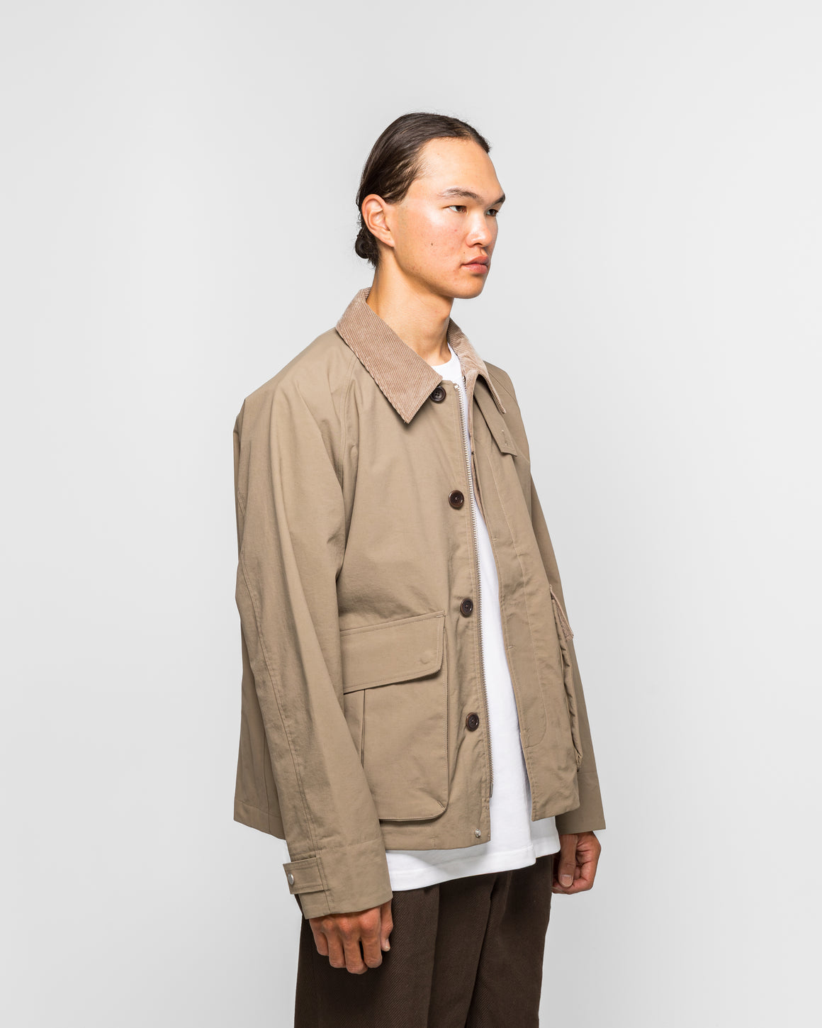Norse Projects - Gribskov Windstopper Jacket - Walnut - UP THERE