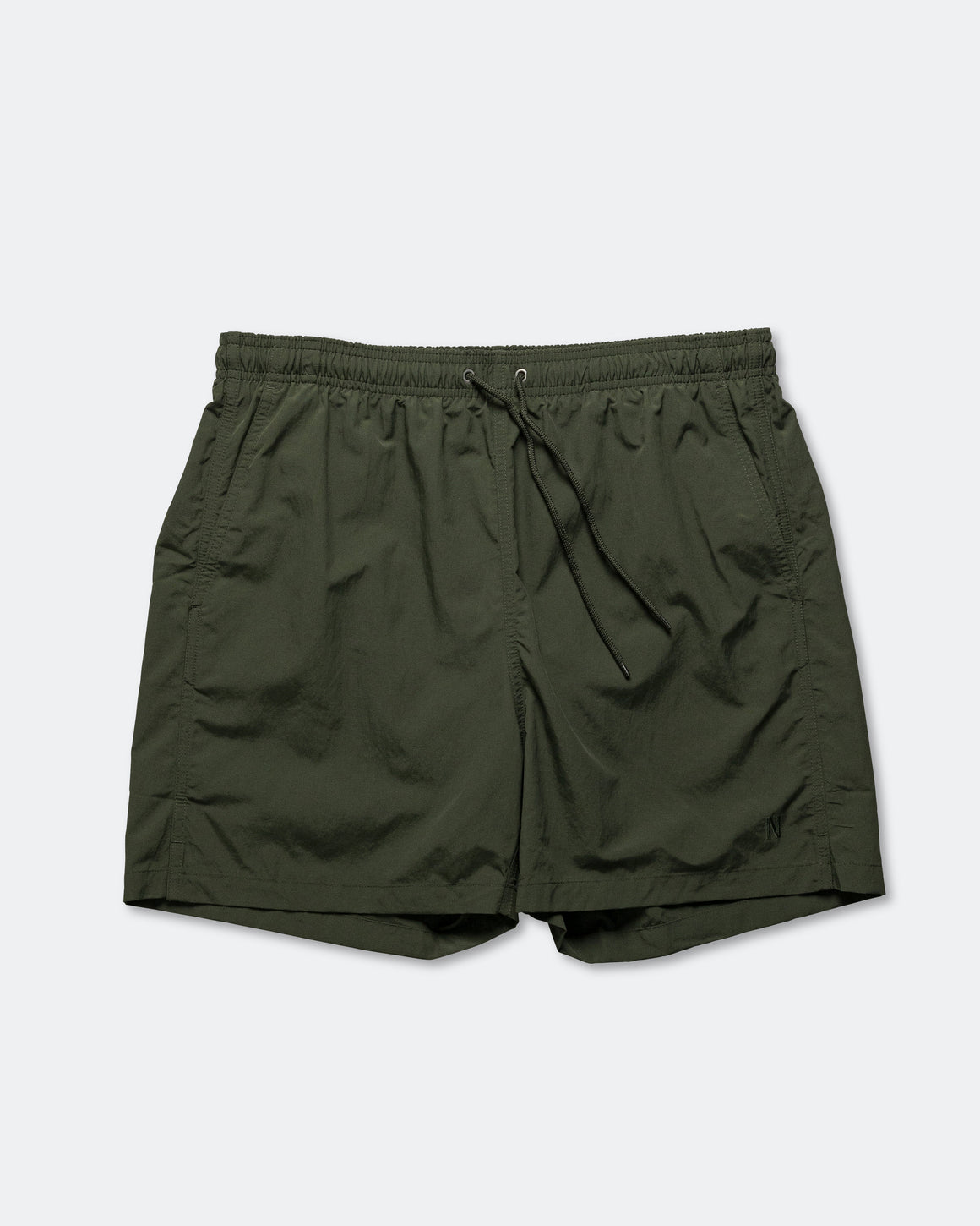 Norse Projects - Hauge Recycled Nylon Swimmers - Spruce Green - UP THERE