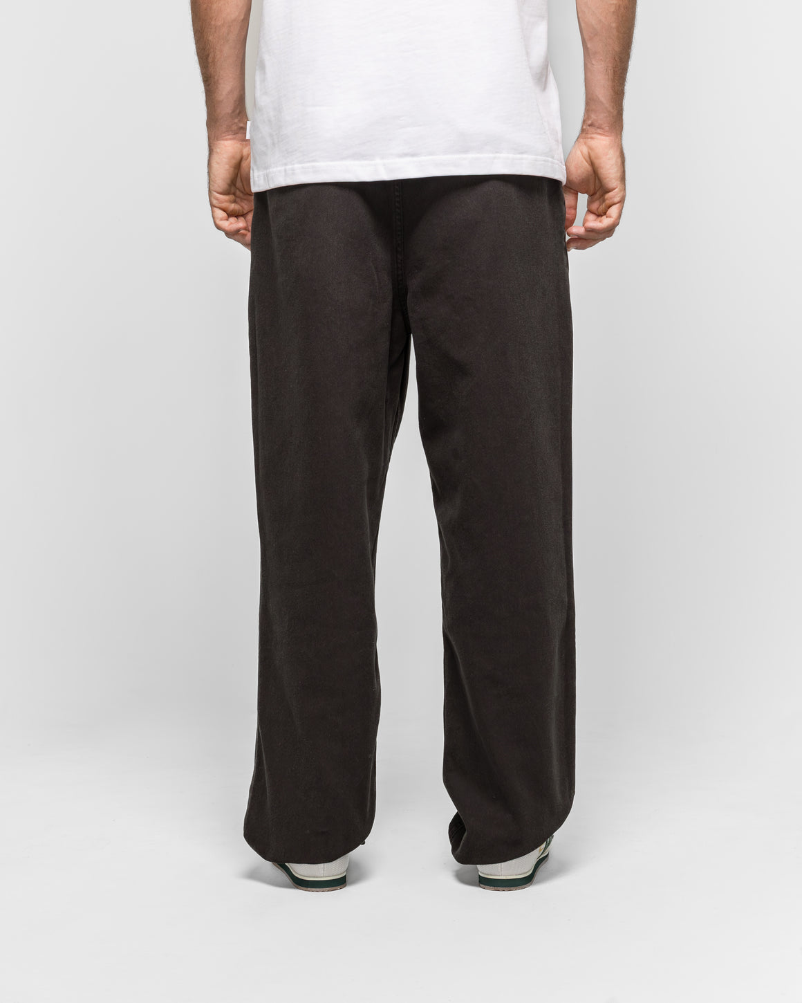 Norse Projects - Hengifoss High Waist Heavy Twill Trouser - Black - UP THERE