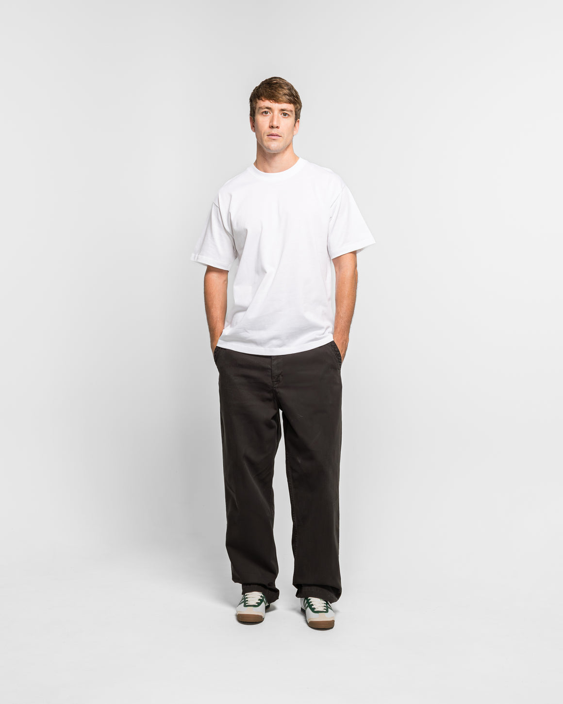 Norse Projects - Hengifoss High Waist Heavy Twill Trouser - Black - UP THERE