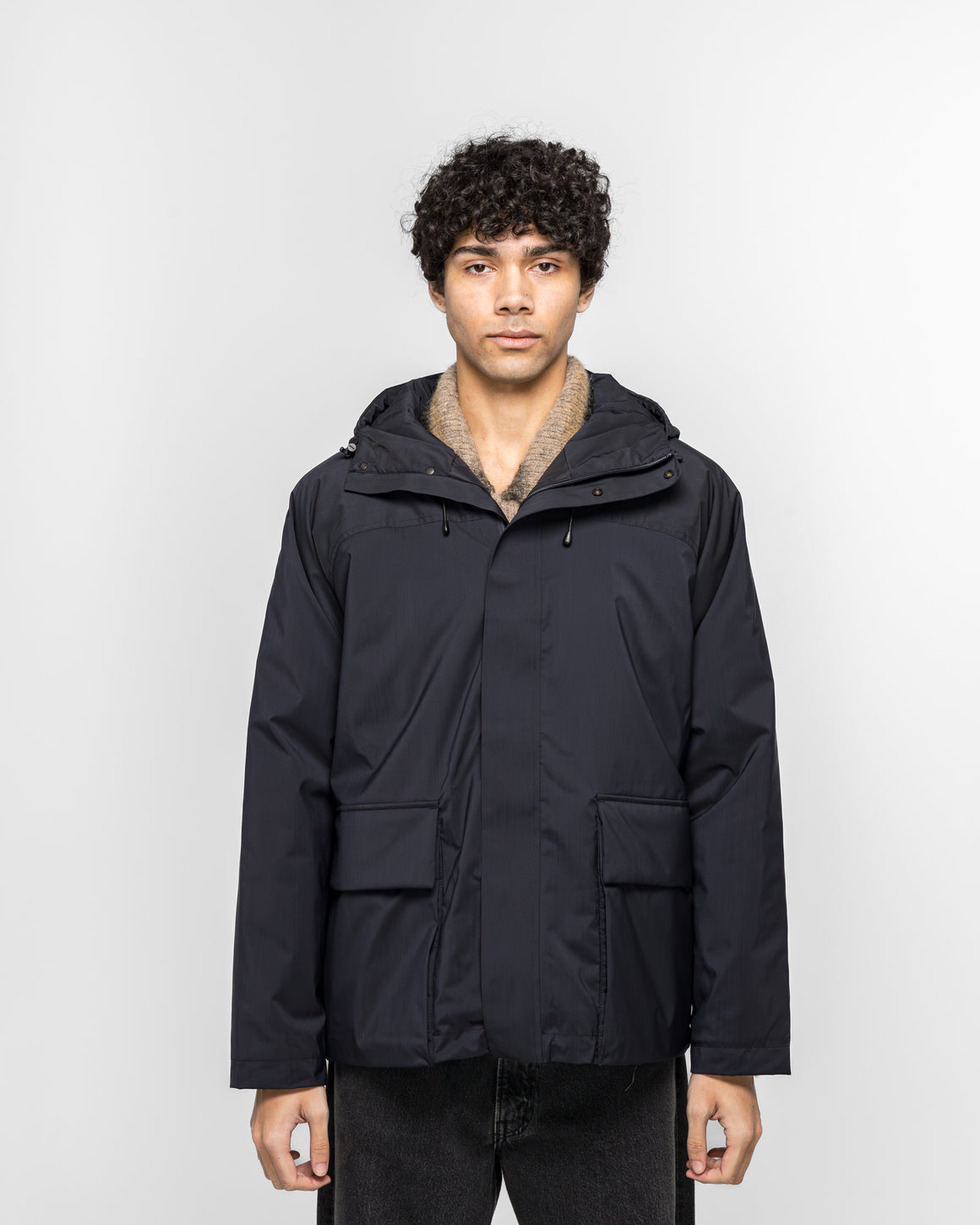 Norse Projects - Herluf Alpinix Smart Merino Jacket - Dark Navy - UP THERE
