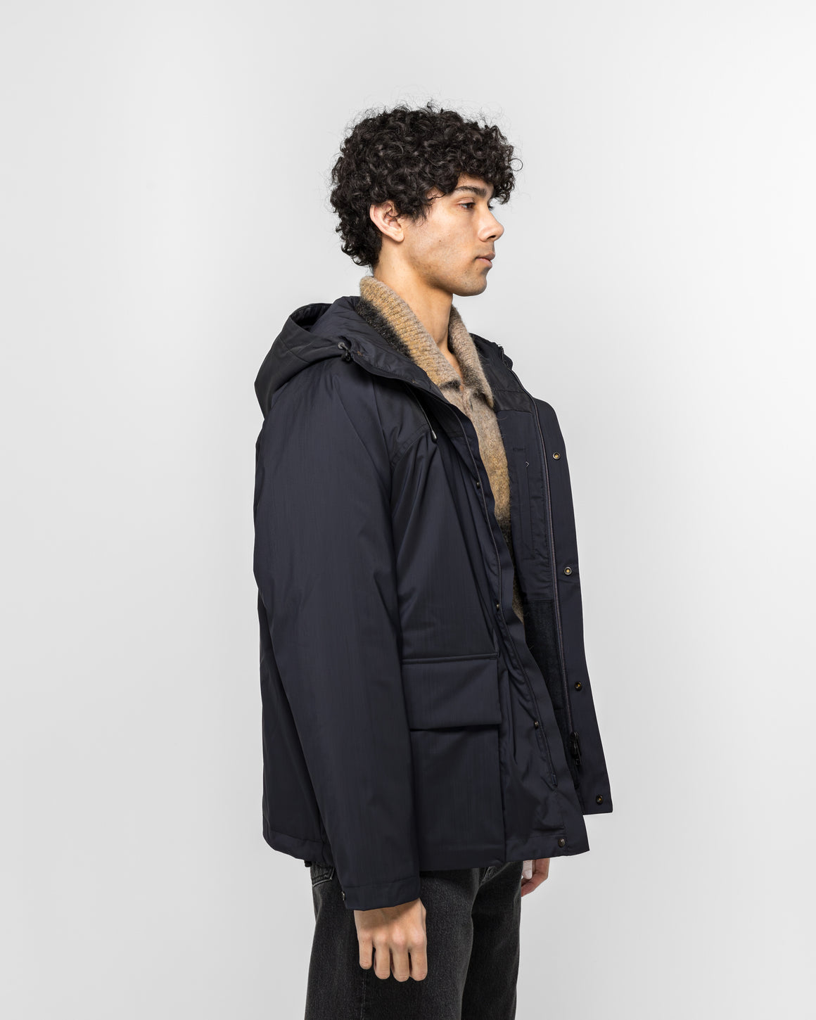 Norse Projects - Herluf Alpinix Smart Merino Jacket - Dark Navy - UP THERE