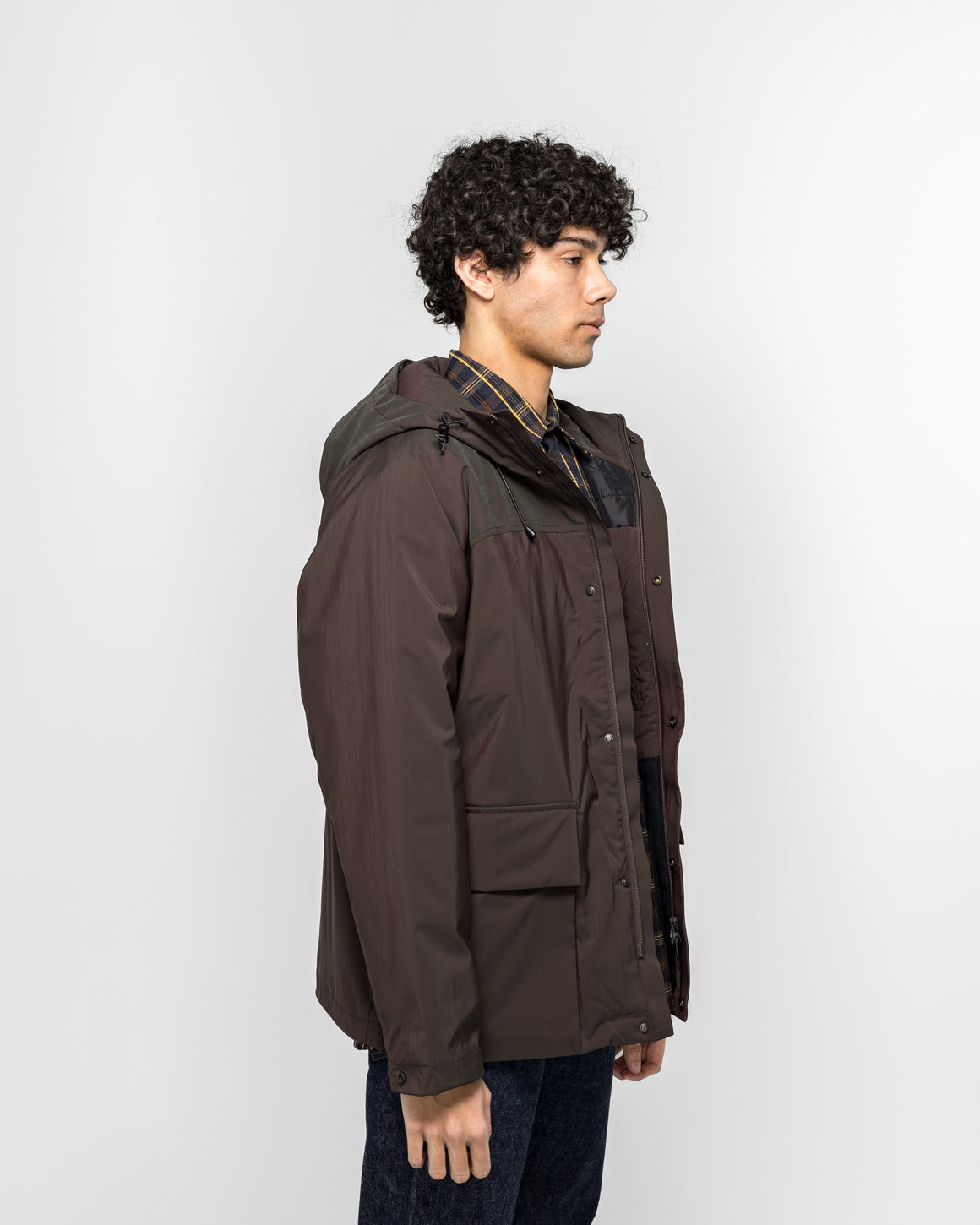 Norse Projects - Herluf Alpinix Smart Merino Jacket - Seal Brown - UP THERE
