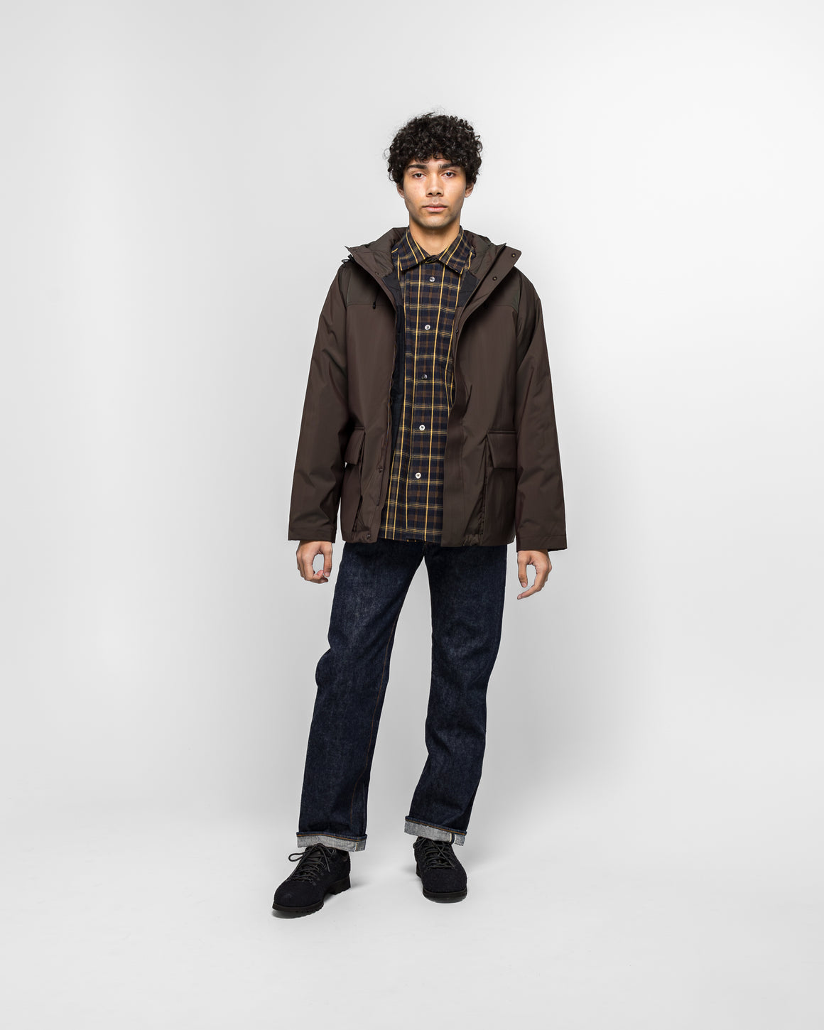 Norse Projects - Herluf Alpinix Smart Merino Jacket - Seal Brown - UP THERE