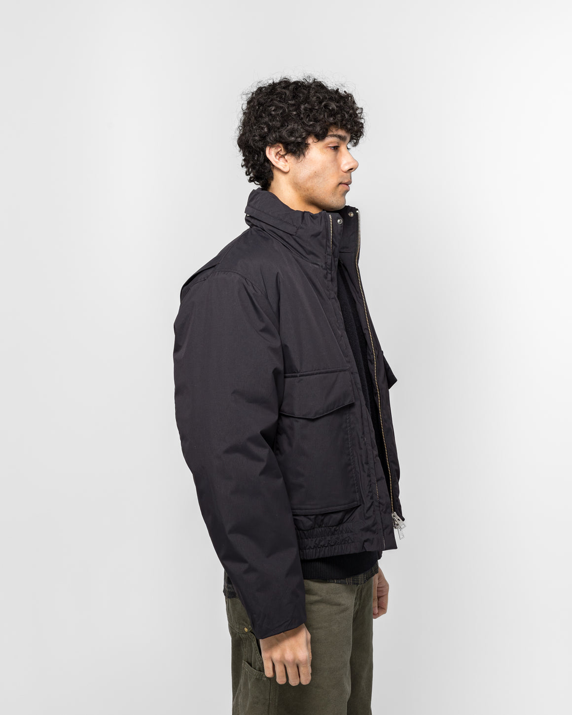 Norse Projects - Kastrup Gore-Tex Windstopper Bomber Jacket - Black - UP THERE