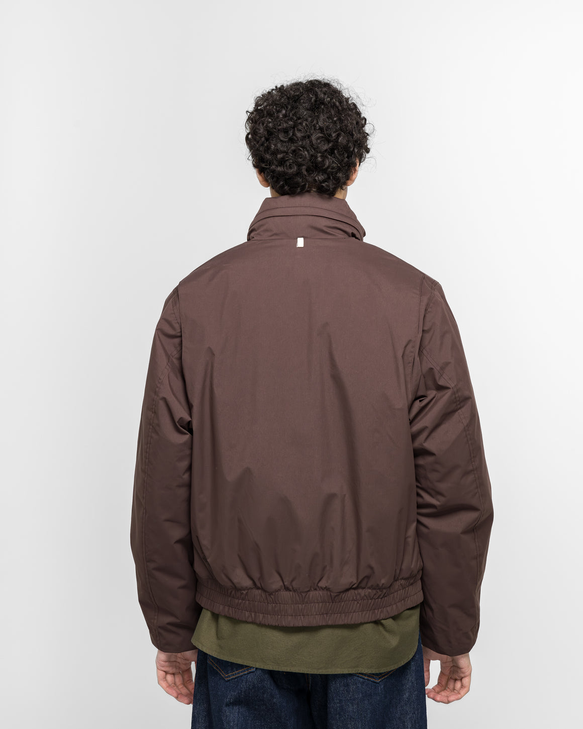 Norse Projects - Kastrup Gore-Tex Windstopper Bomber Jacket - Seal Brown - UP THERE