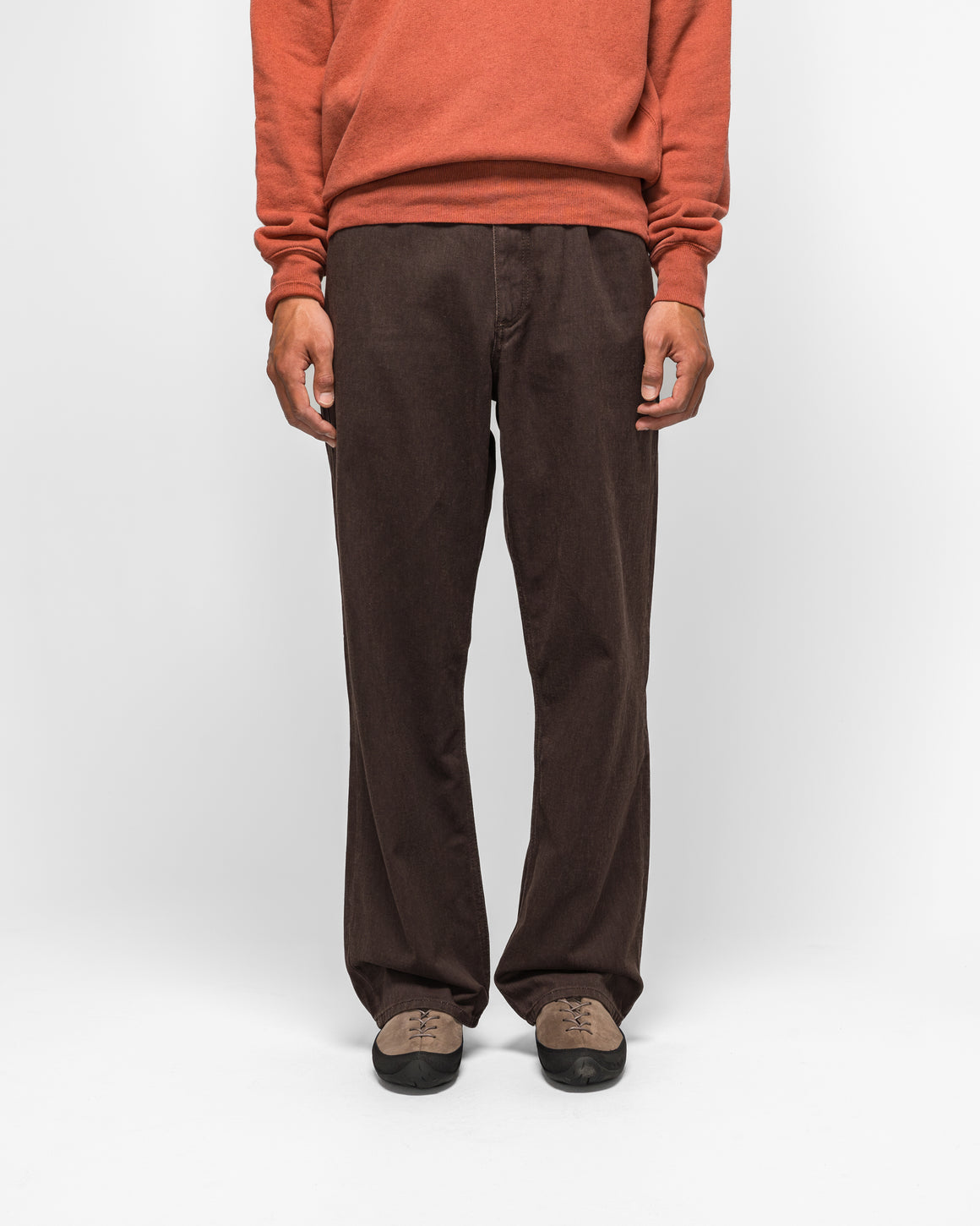 Norse Projects - Korshavn Relaxed 5 Pocket Resist Dyed Twill - Shale - UP THERE