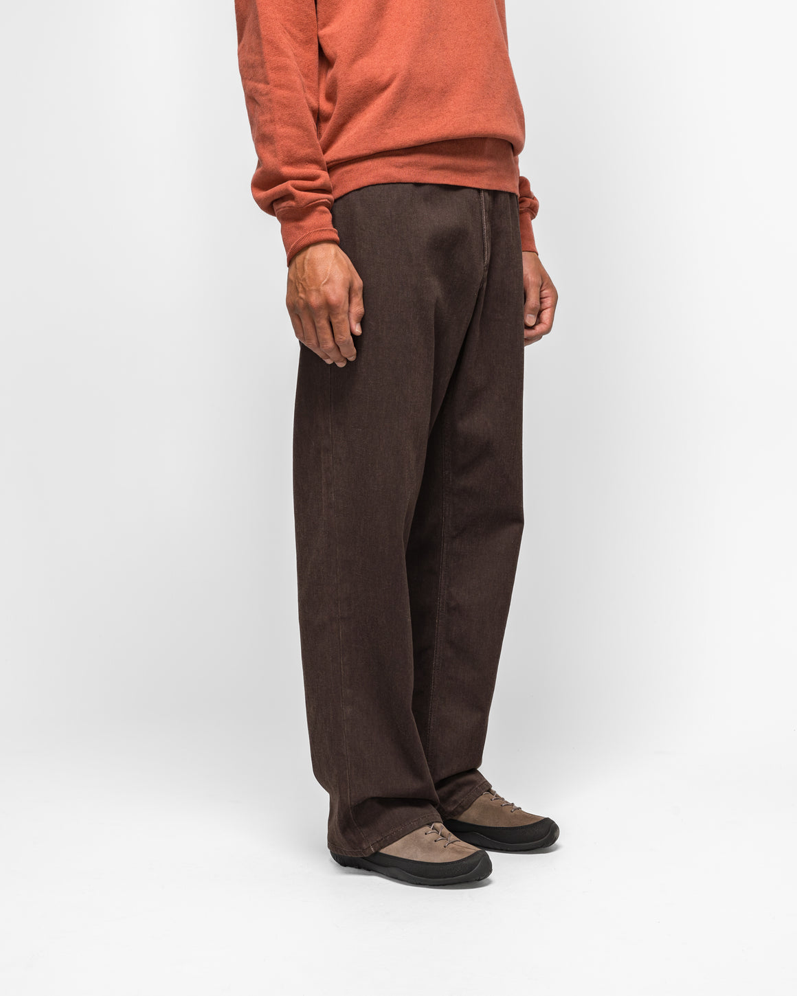 Norse Projects - Korshavn Relaxed 5 Pocket Resist Dyed Twill - Shale - UP THERE
