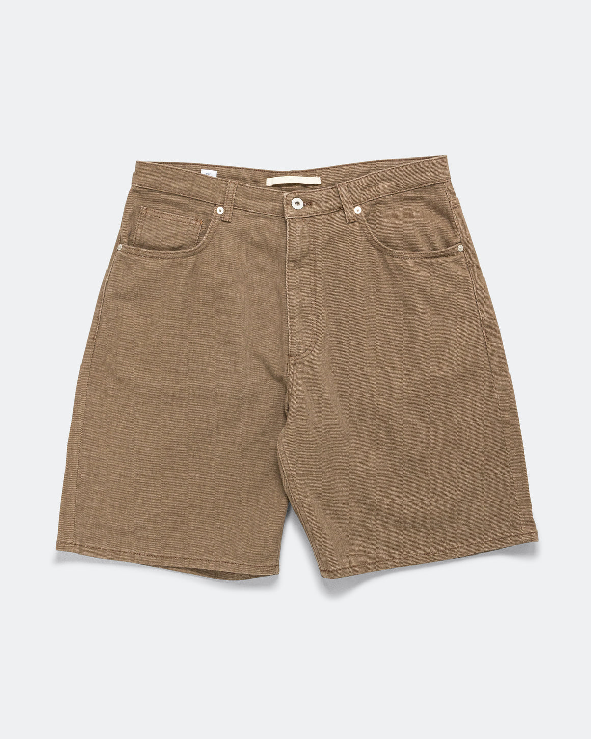 Norse Projects - Korshavn Relaxed 5 Pocket Resist Dyed Twill Short - Walnut - UP THERE