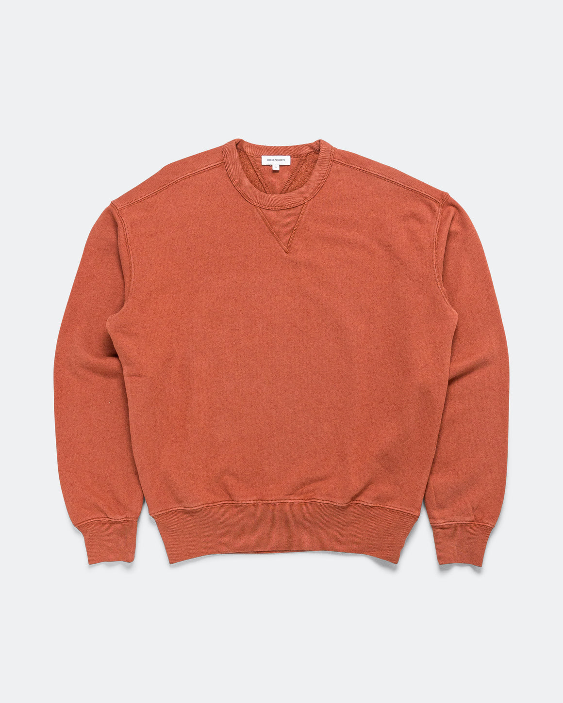 Norse Projects - Kulhuse Cotton Linen Loopback Sweatshirt - Cowhide - UP THERE