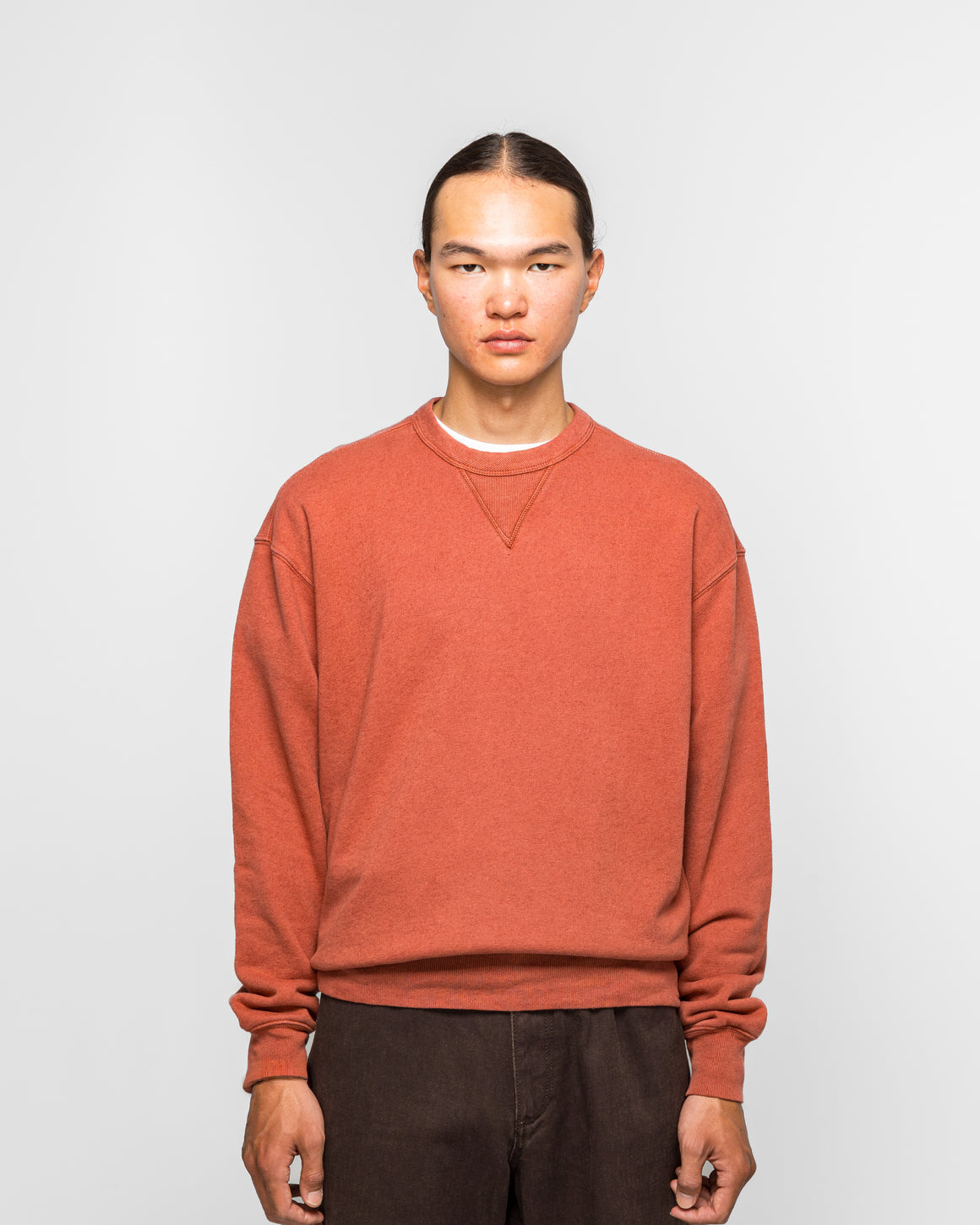 Norse Projects - Kulhuse Cotton Linen Loopback Sweatshirt - Cowhide - UP THERE