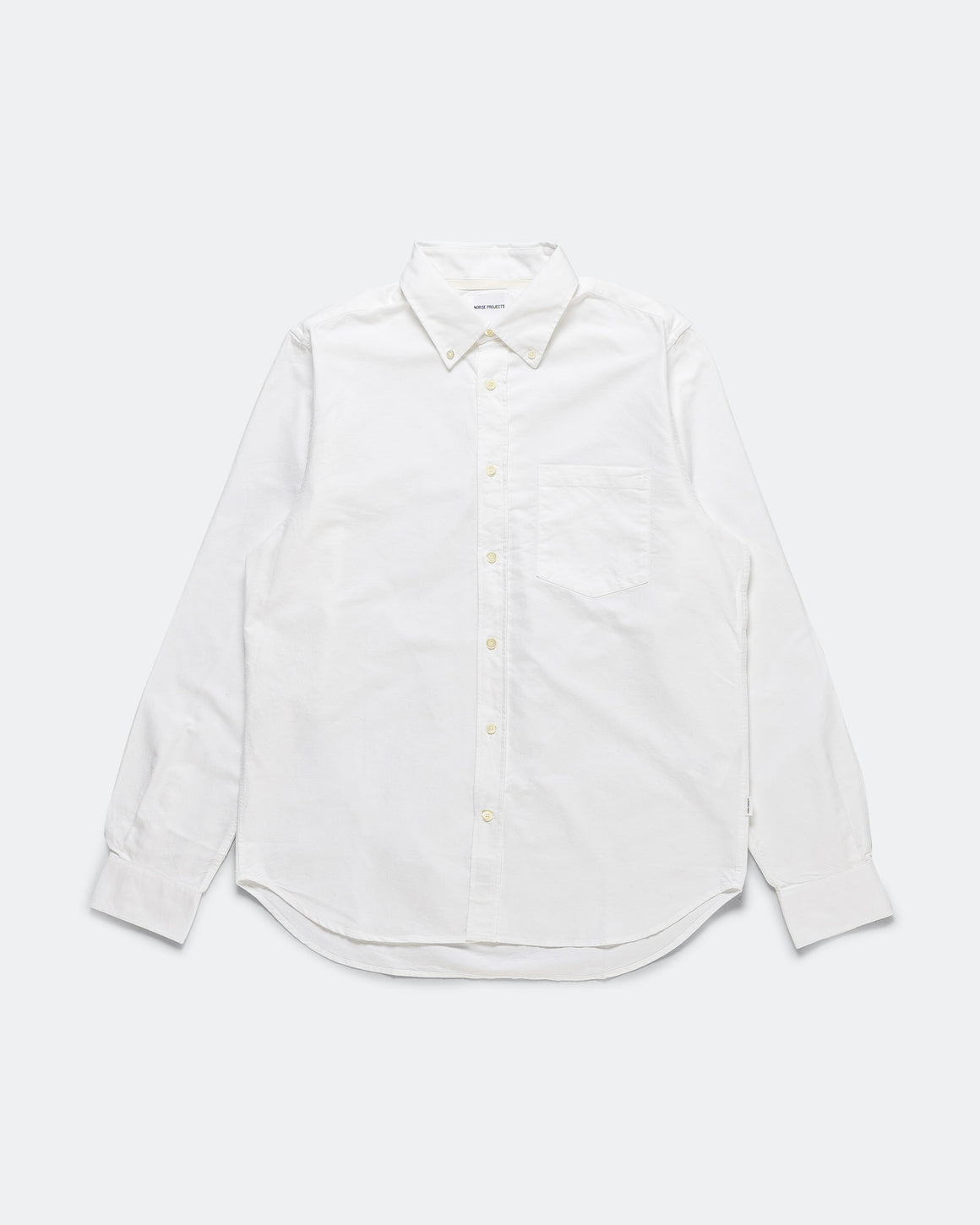 Norse Projects - Lyngkrog Regular Oxford BD Shirt - White - UP THERE