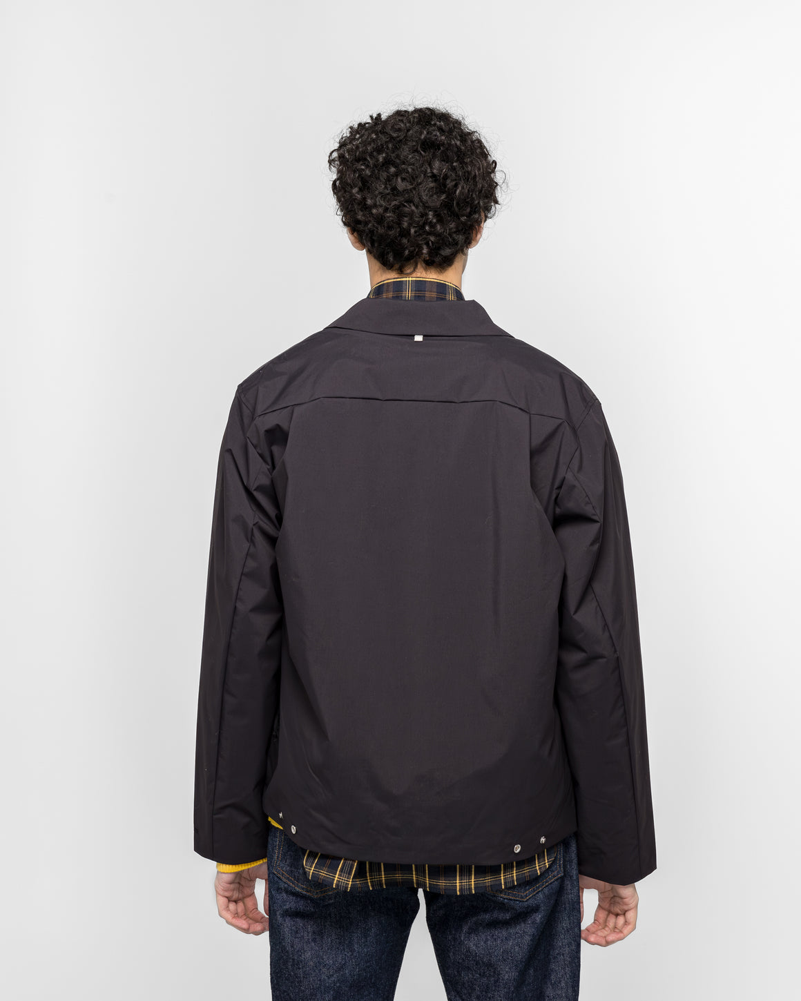 Norse Projects - Marcus Windstopper Overshirt - Black - UP THERE
