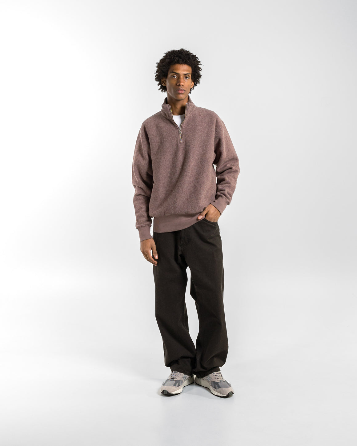 Norse Projects - Mogens Relaxed 5 Pocket Heavy Twill - Black - UP THERE