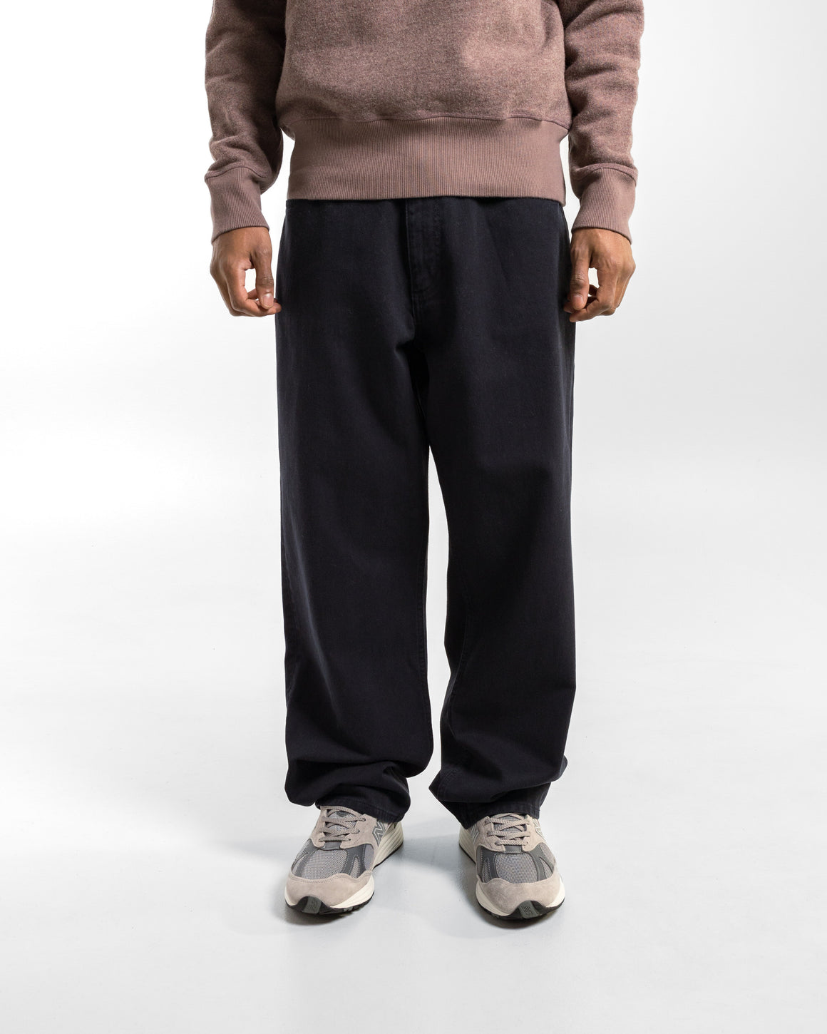 Norse Projects - Mogens Relaxed 5 Pocket Heavy Twill - Dark Navy - UP THERE