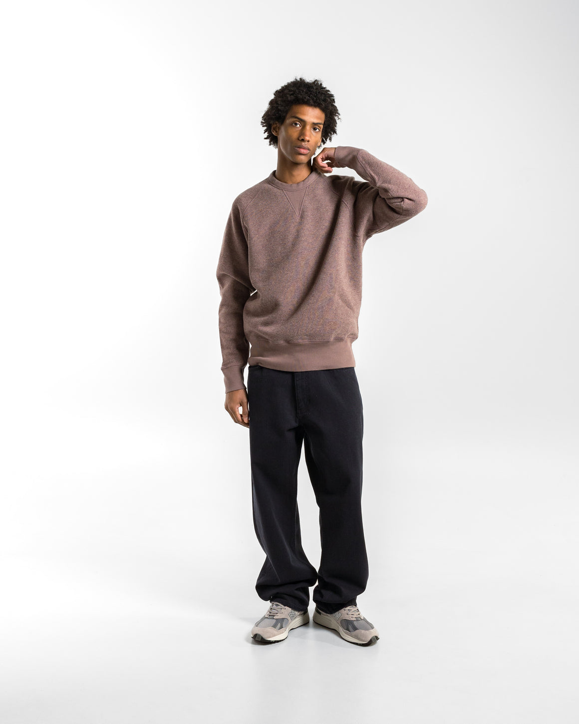 Norse Projects - Mogens Relaxed 5 Pocket Heavy Twill - Dark Navy - UP THERE