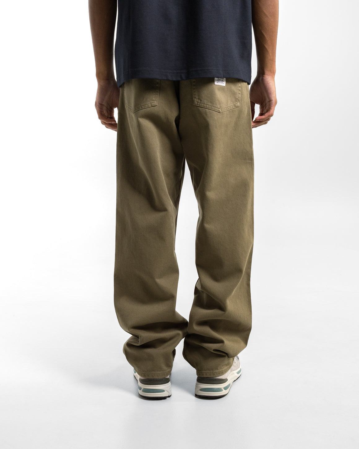 Norse Projects - Mogens Relaxed 5 Pocket Heavy Twill - Olive Night - UP THERE