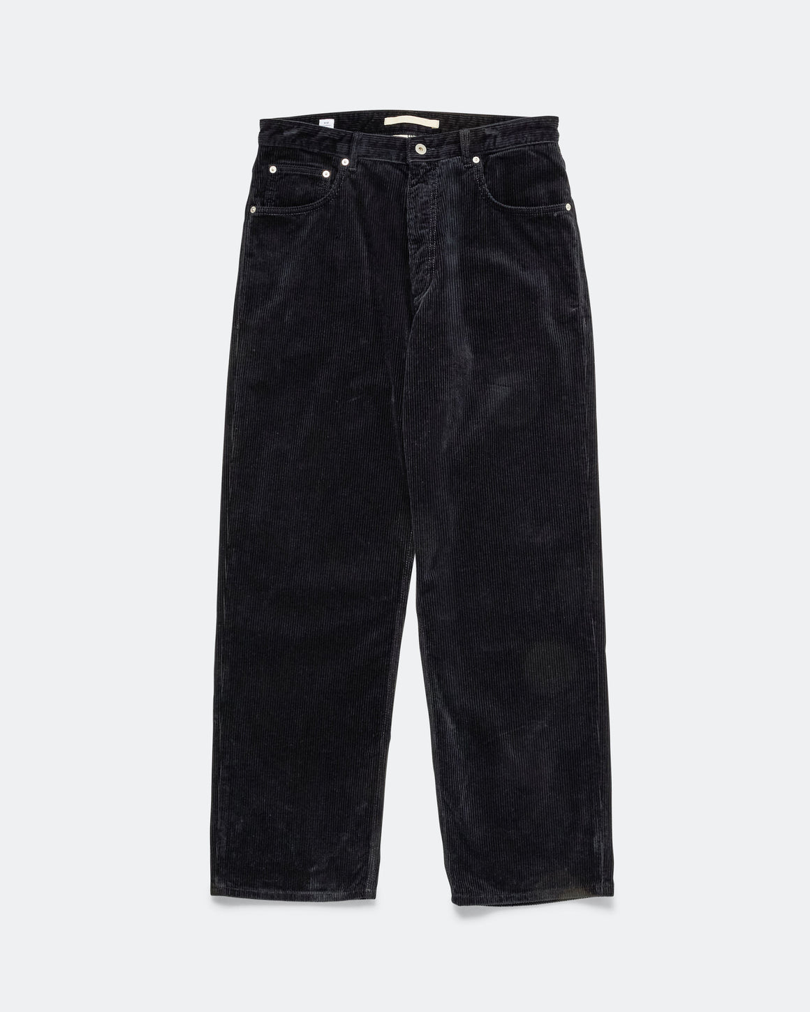 Norse Projects - Mogens Relaxed 5 Pocket Wide Wale Corduroy - Dark Navy - UP THERE