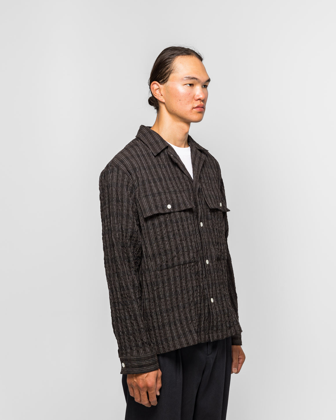 Norse Projects - Mols Hunting Check Shirt - Delicioso Brown | UP THERE