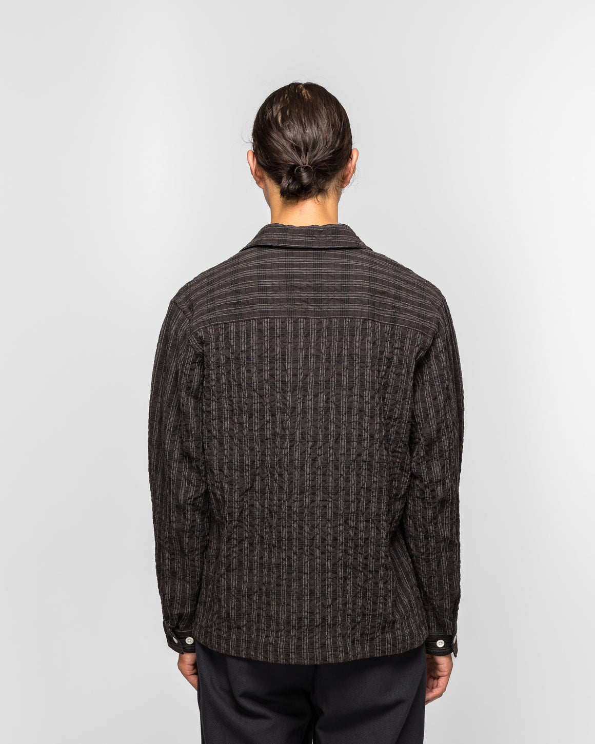 Norse Projects - Mols Hunting Check Shirt - Delicioso Brown - UP THERE