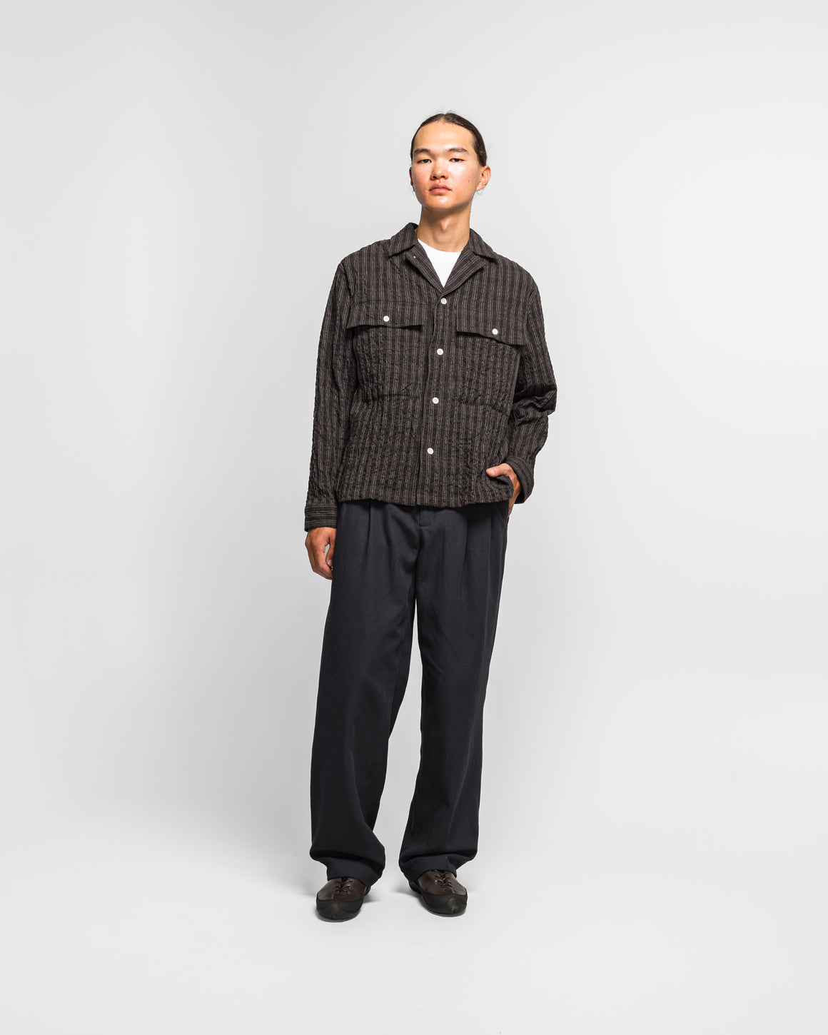 Norse Projects - Mols Hunting Check Shirt - Delicioso Brown | UP THERE