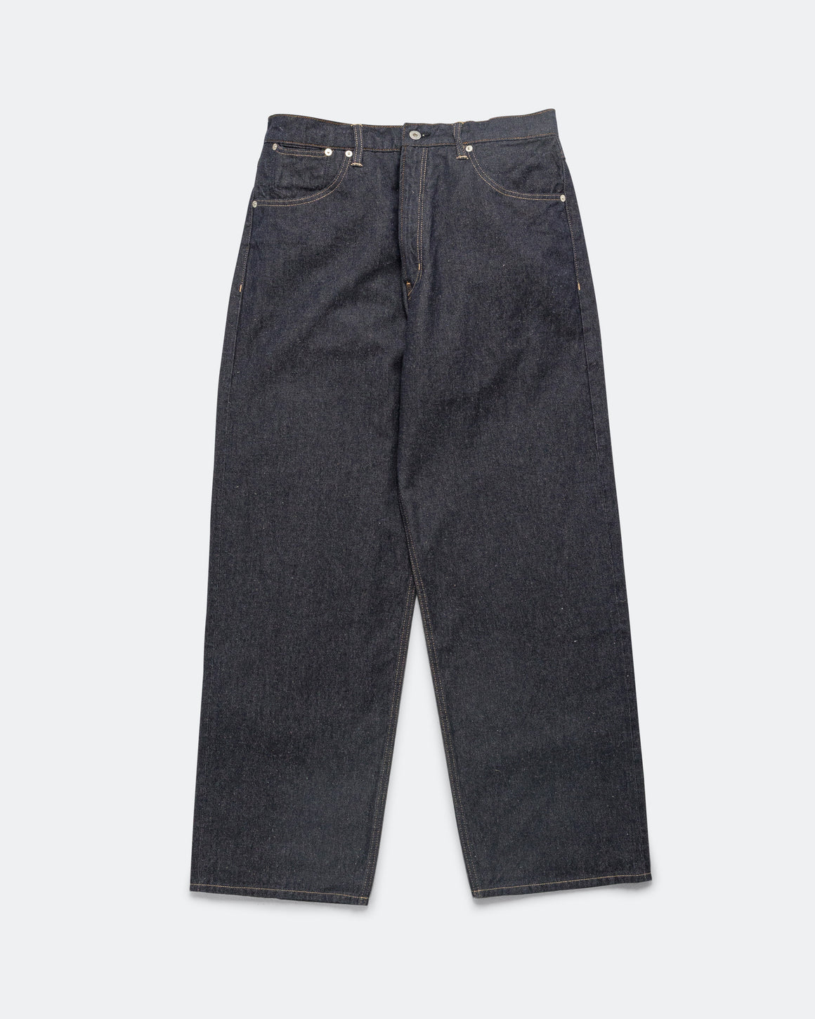 Norse Projects - Nordmarka Broken Twill Cotton Linen Denim Jean - Indigo - UP THERE