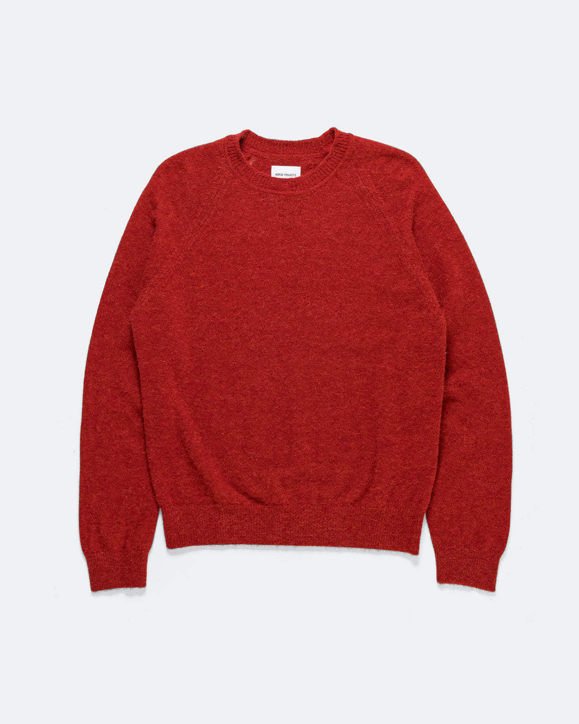 Norse Projects - Nordrevik Baby Alpaca Sweater - Cowhide - UP THERE