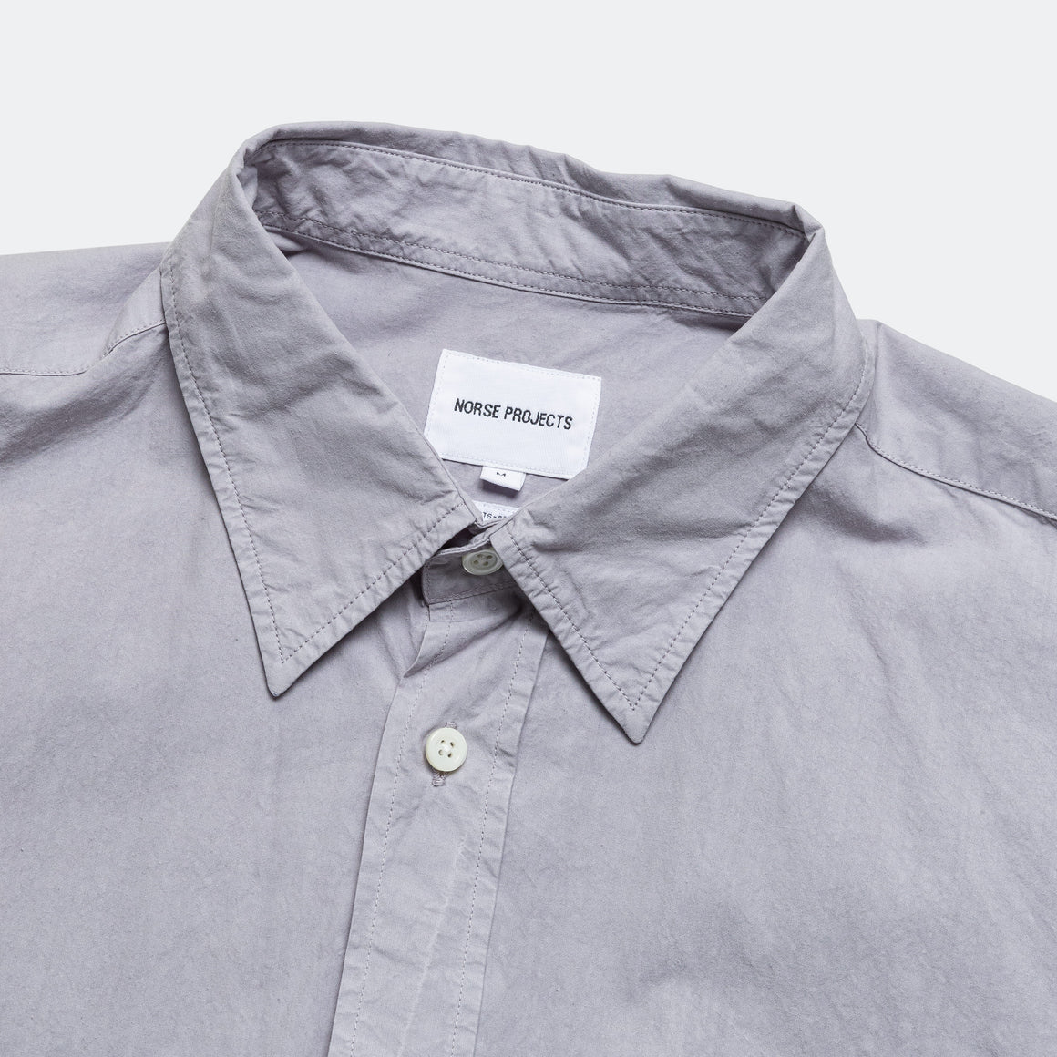 Norse Projects - Ole Cotton Tencel Shirt - Crocus Purple - UP THERE