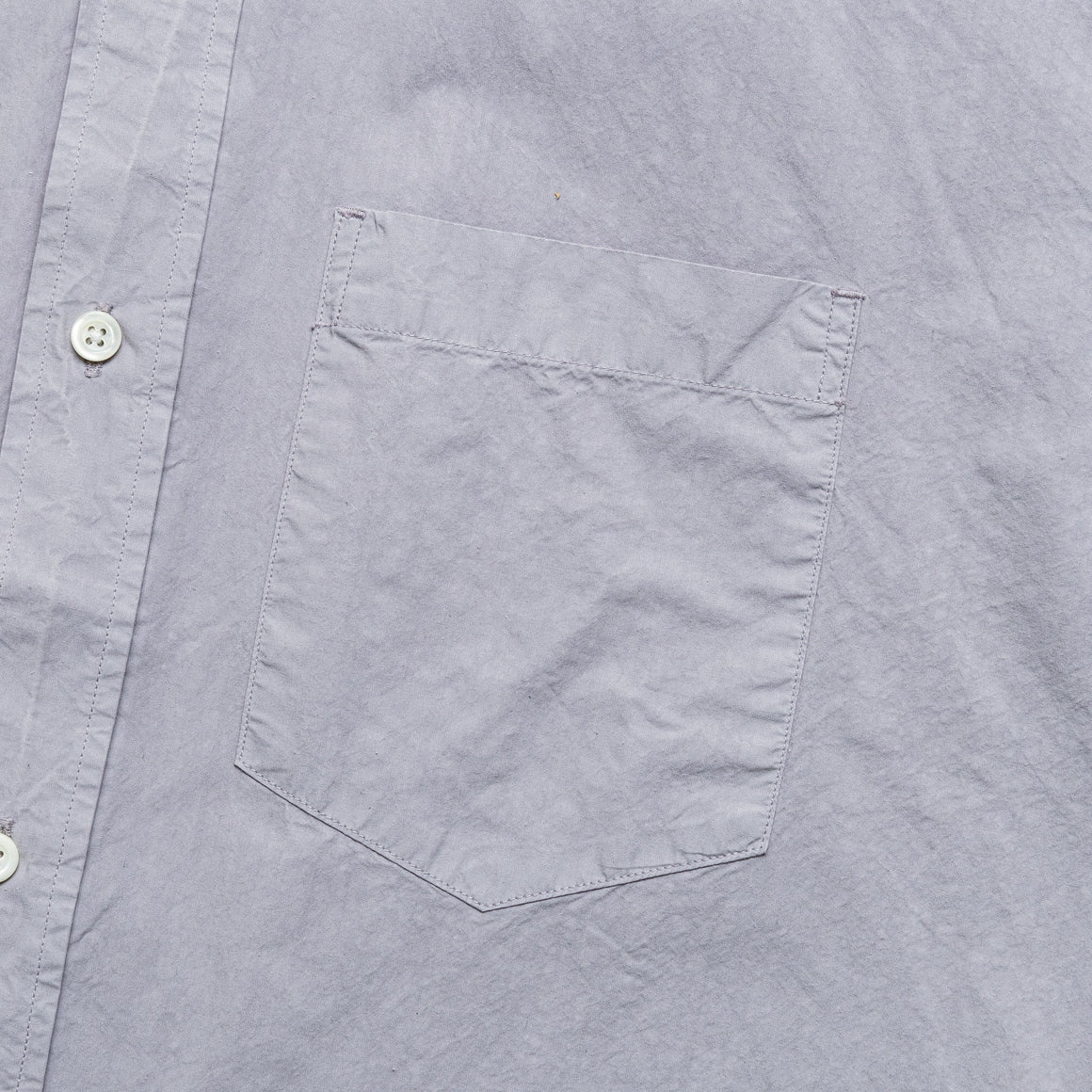 Norse Projects - Ole Cotton Tencel Shirt - Crocus Purple - UP THERE