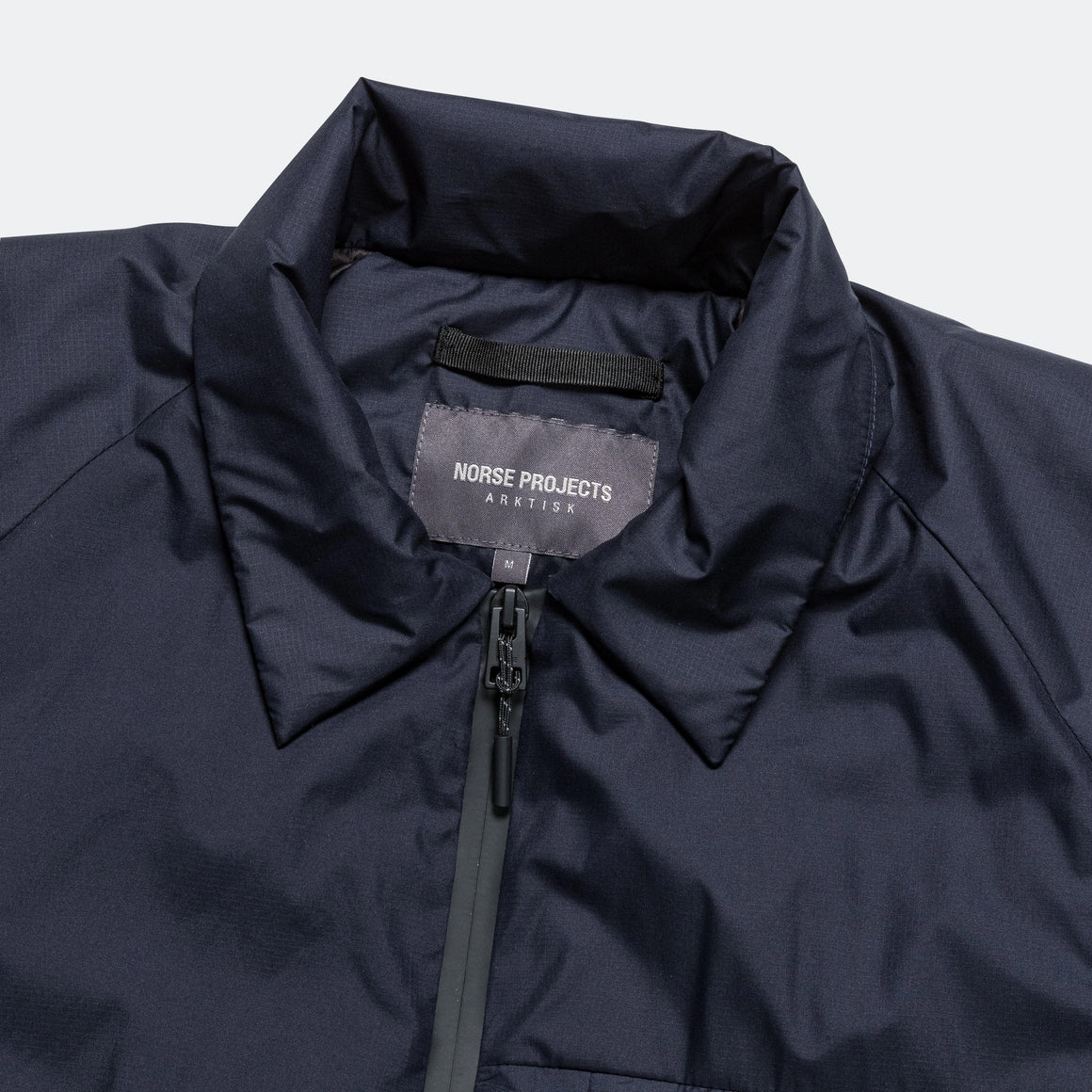 Norse Projects Arktisk - PERTEX Quantum Midlayer Shirt - Dark Navy - UP THERE