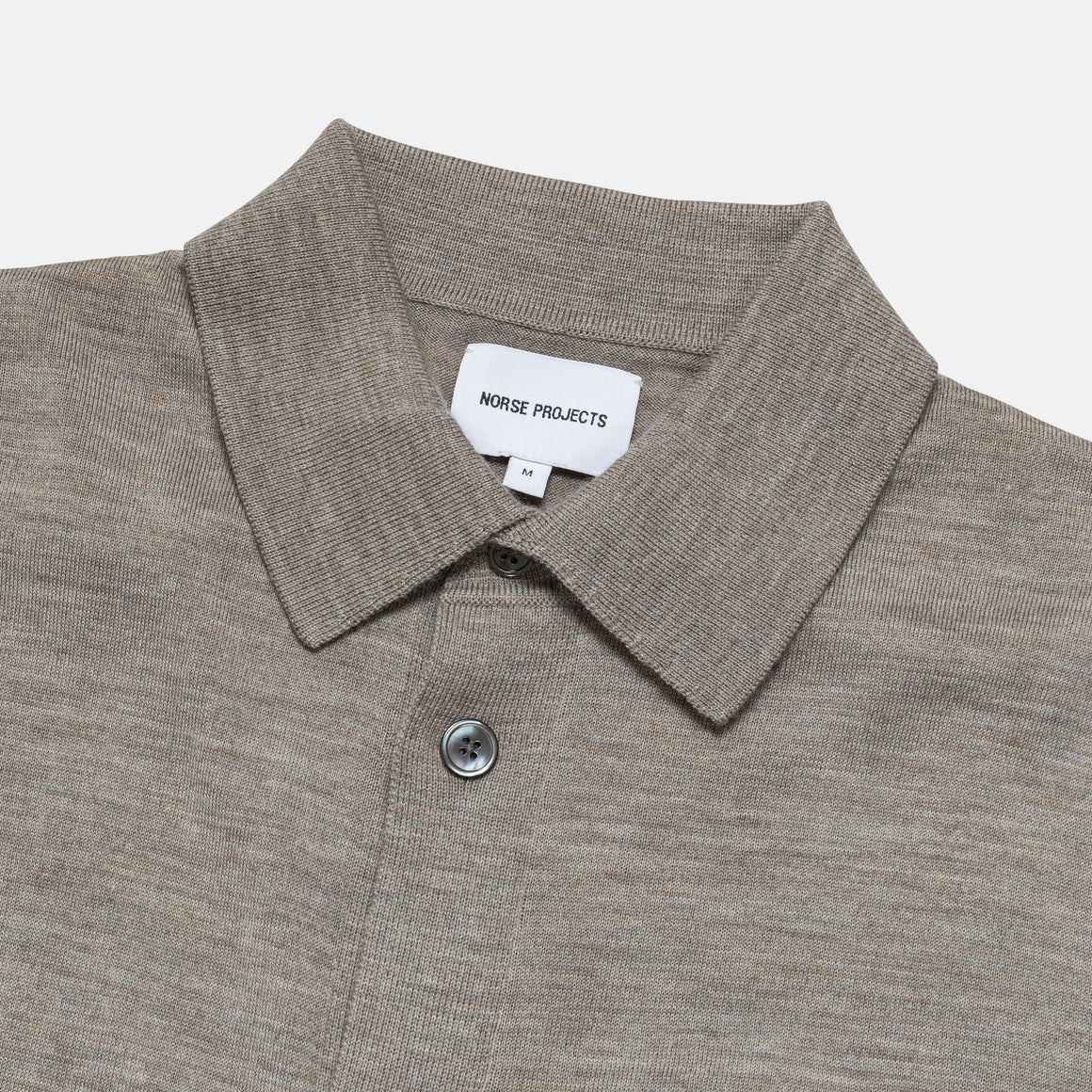 Norse Projects - Rollo Tech Merino Shirt - Sand - UP THERE