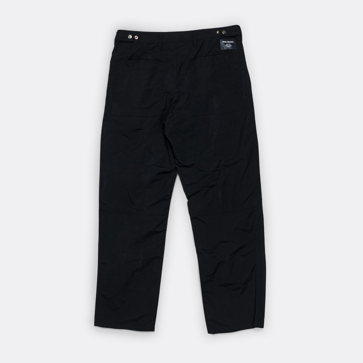 Norse Projects - Sigur Relaxed Waxed Nylon Fatigue - Dark Navy - UP THERE
