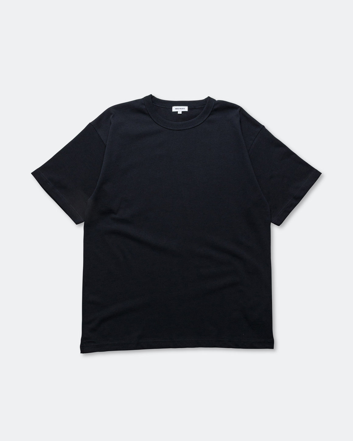 Norse Projects - Simon Organic Arch Print T-Shirt - Dark Navy - UP THERE