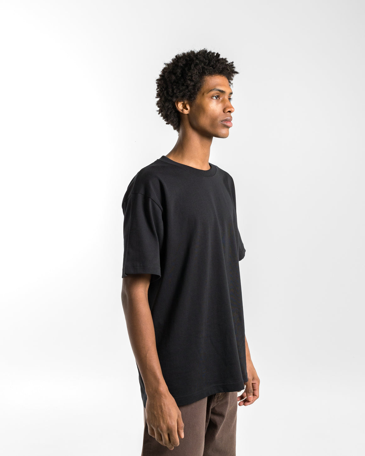 Norse Projects - Standard Heavy Loose T-Shirt - Black - UP THERE