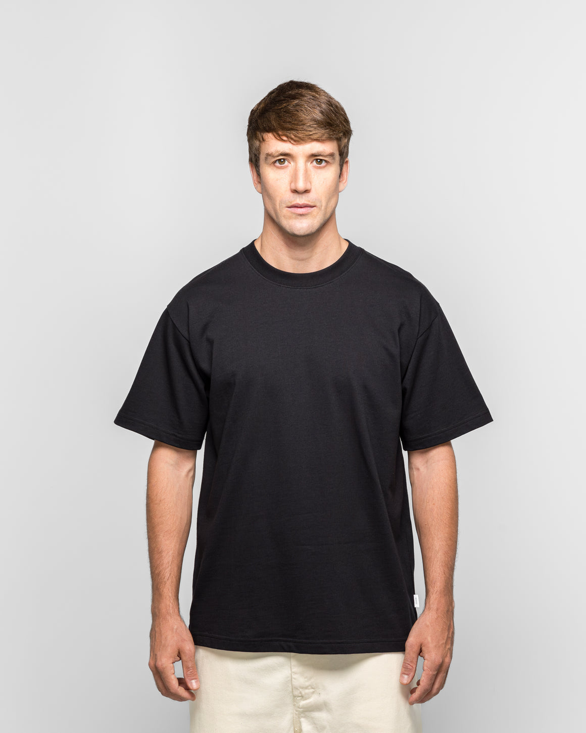 Norse Projects - Standard Heavy Loose Tee - Black - UP THERE