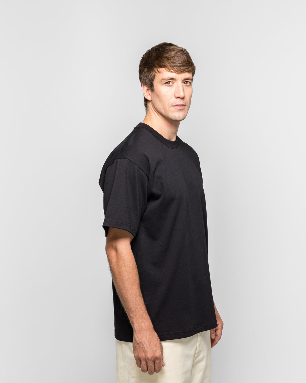 Norse Projects - Standard Heavy Loose Tee - Black - UP THERE
