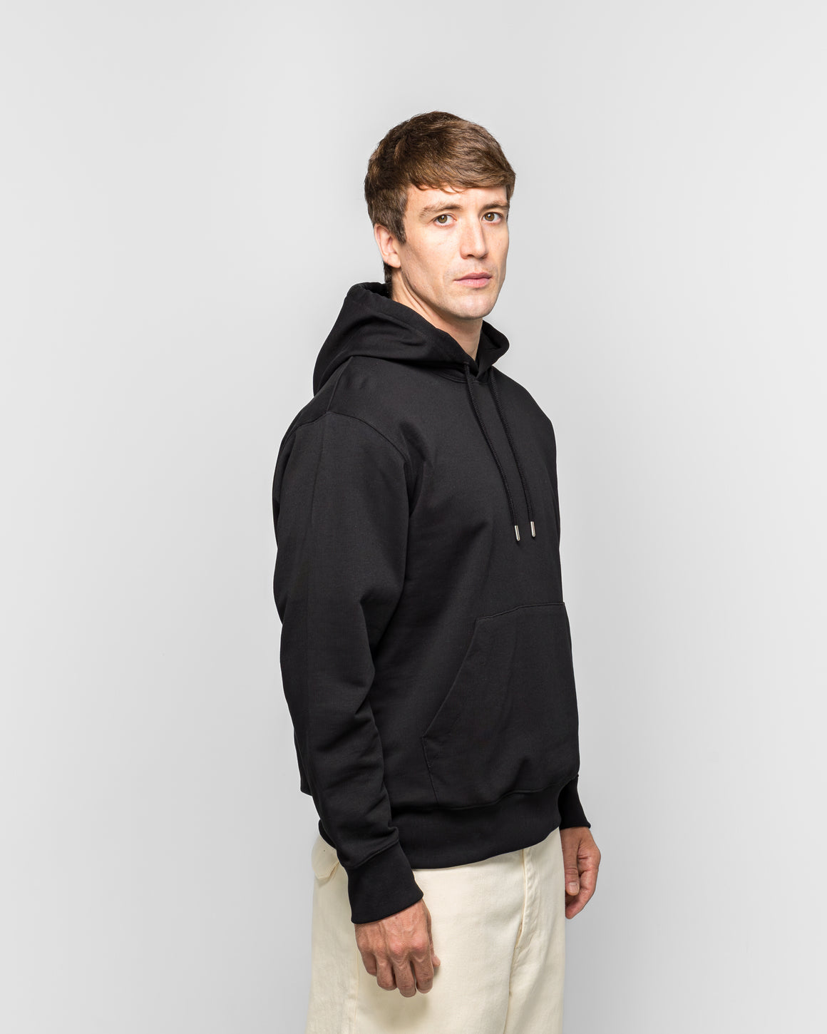 Norse Projects - Standard Hoodie - Black - UP THERE