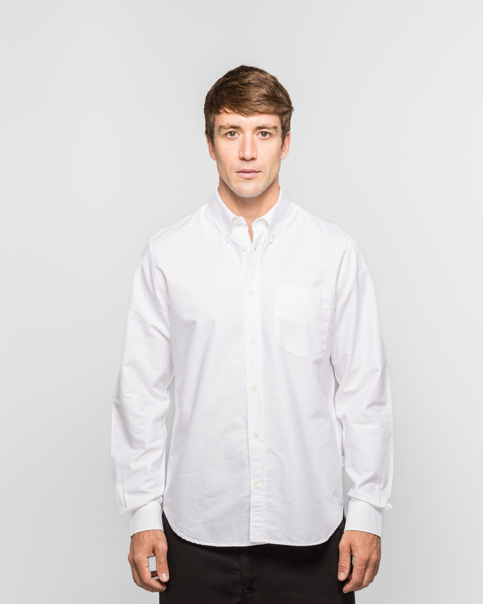 Norse Projects - Standard Oxford BD Shirt - White | UP THERE