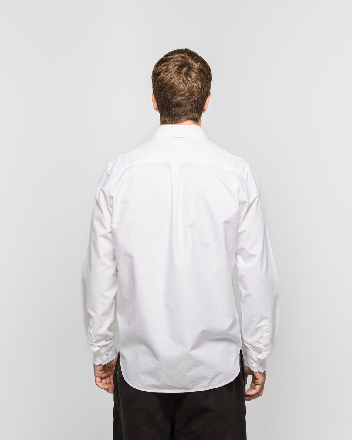 Norse Projects - Standard Oxford BD Shirt - White - UP THERE